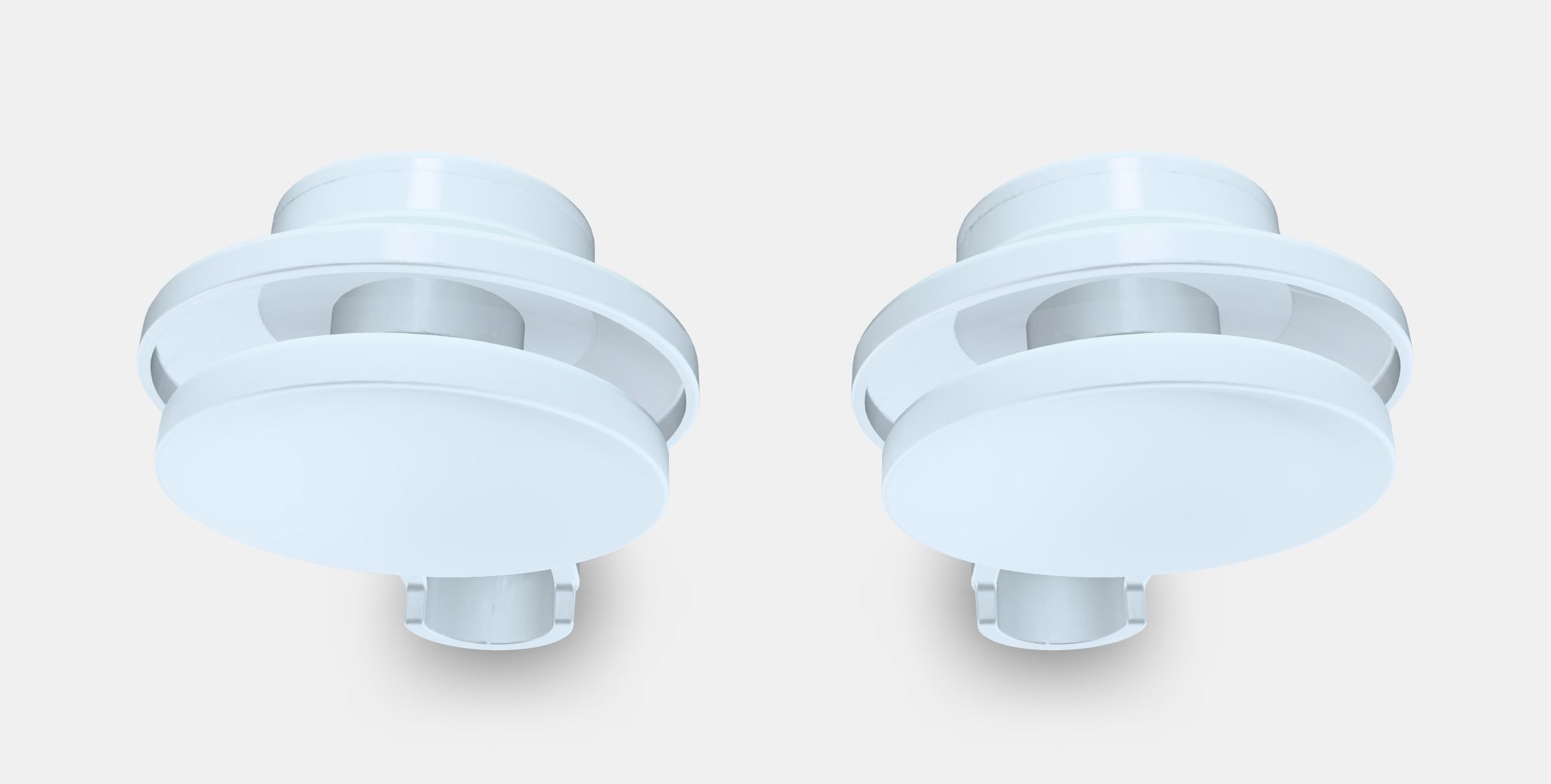 TISKEN Hook with suction cup Low-poly 3D model_4