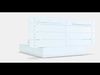 NORDLI Bed frame w storage and headboard Low-poly 3D model_1