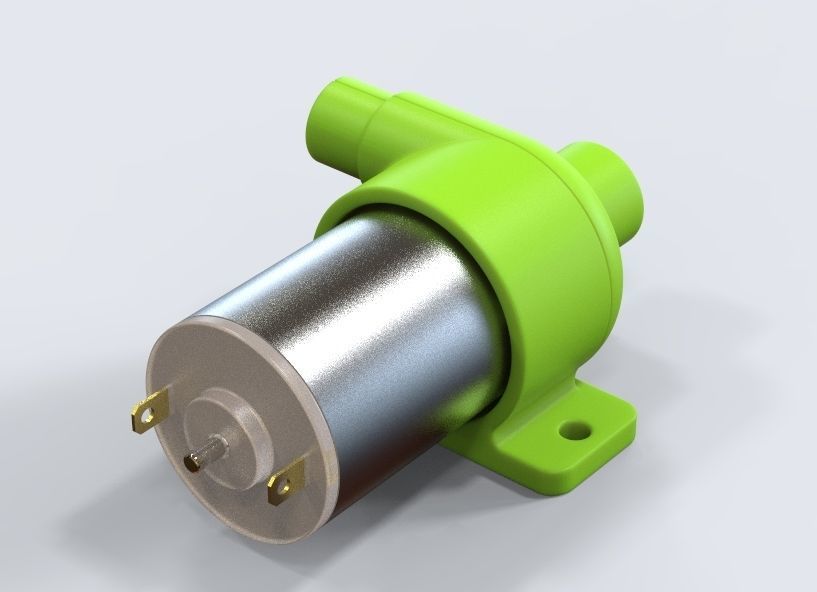 Pump For Aquarium  3D print model_36