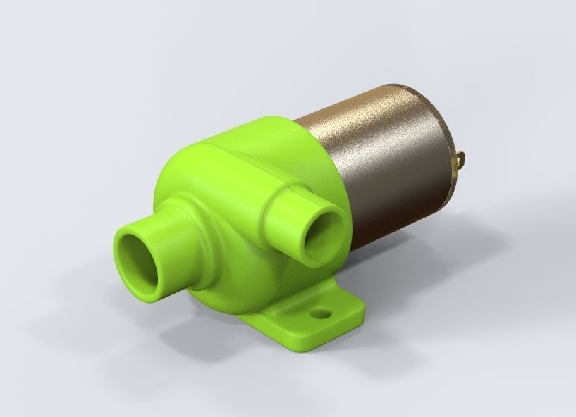 Pump For Aquarium  3D print model_31