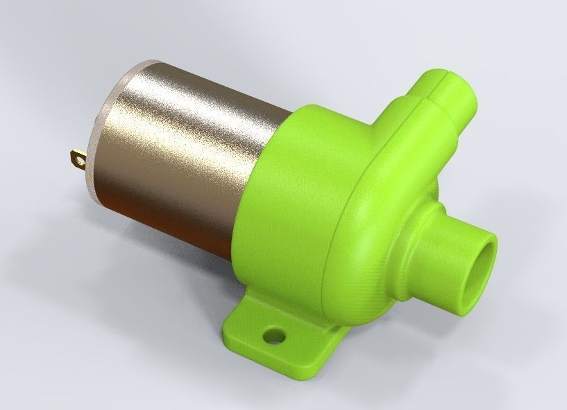 Pump For Aquarium  3D print model_42