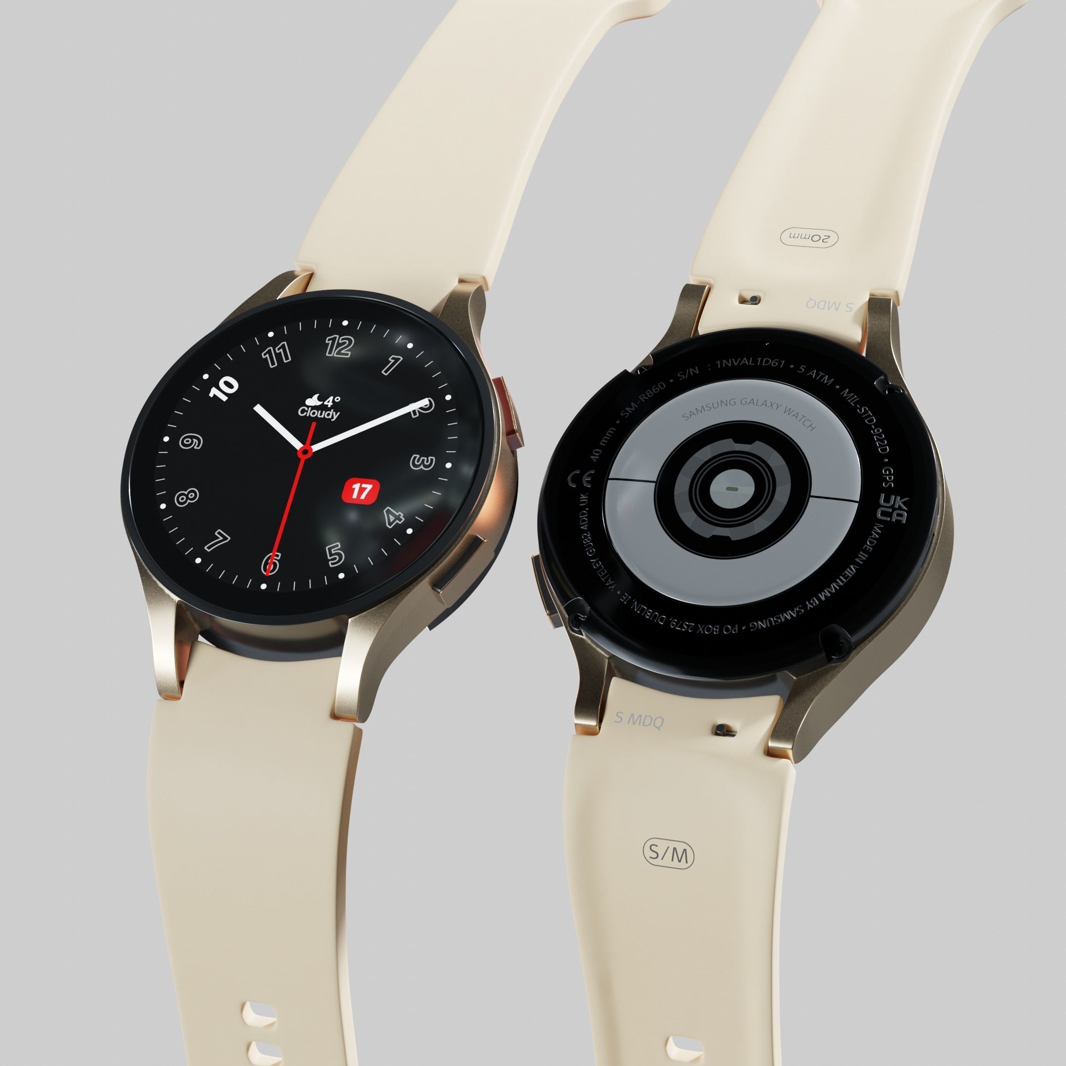 Samsung Galaxy Watch 4 40mm 3D model_14