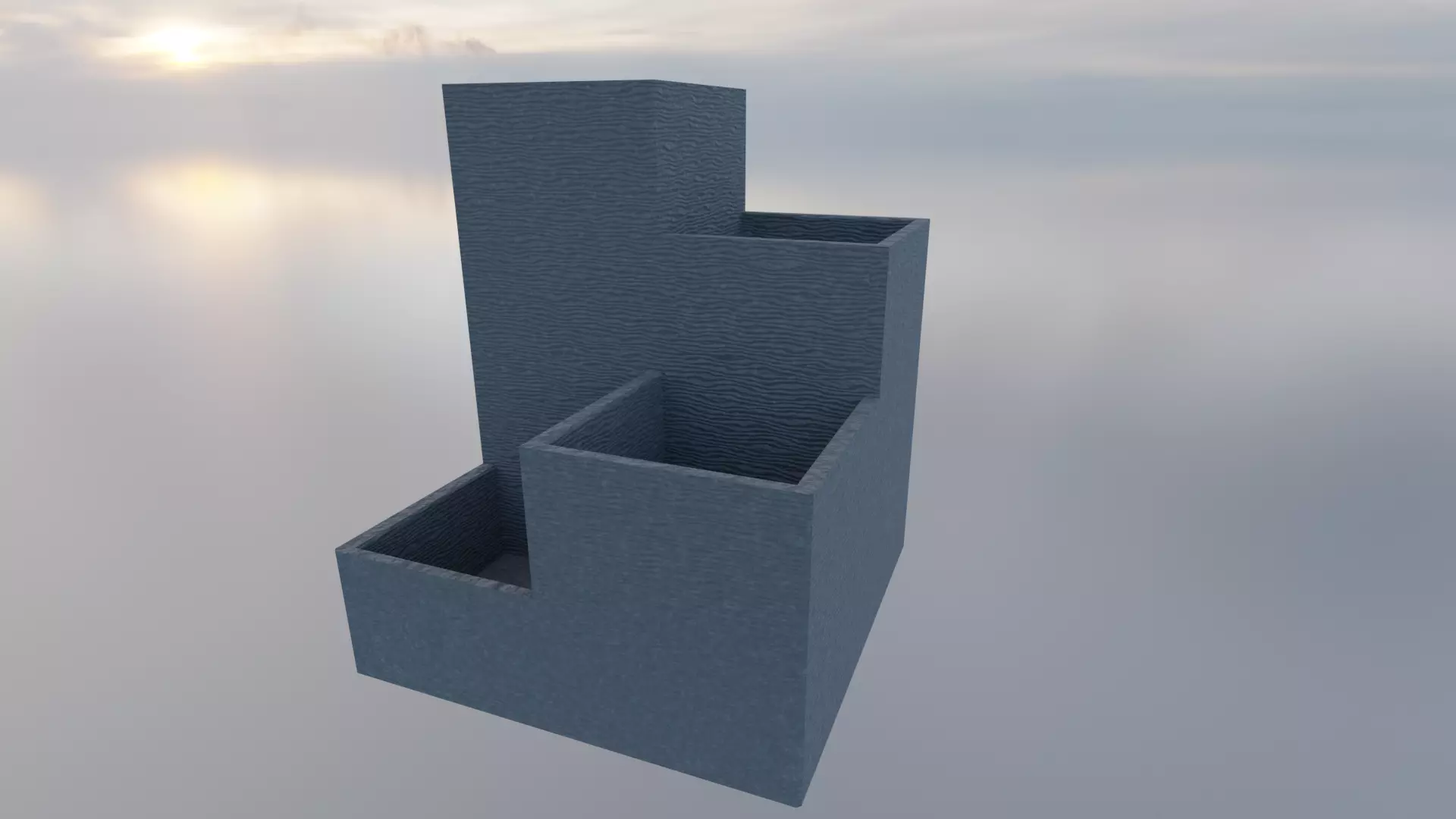 Empty Flower Pot Free low-poly 3D model