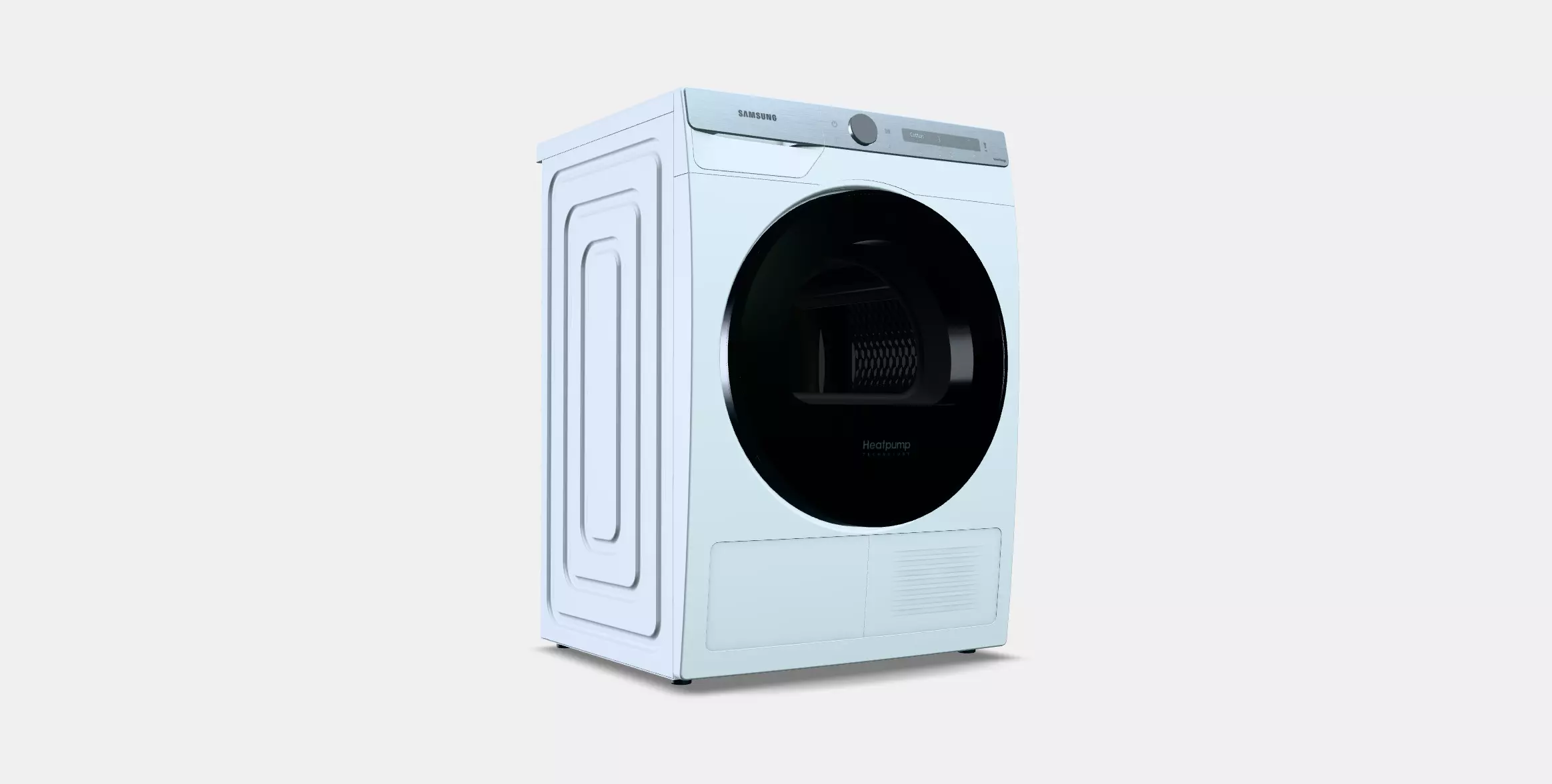 SAMSUNG DV90T8240SHS7 Low-poly 3D model