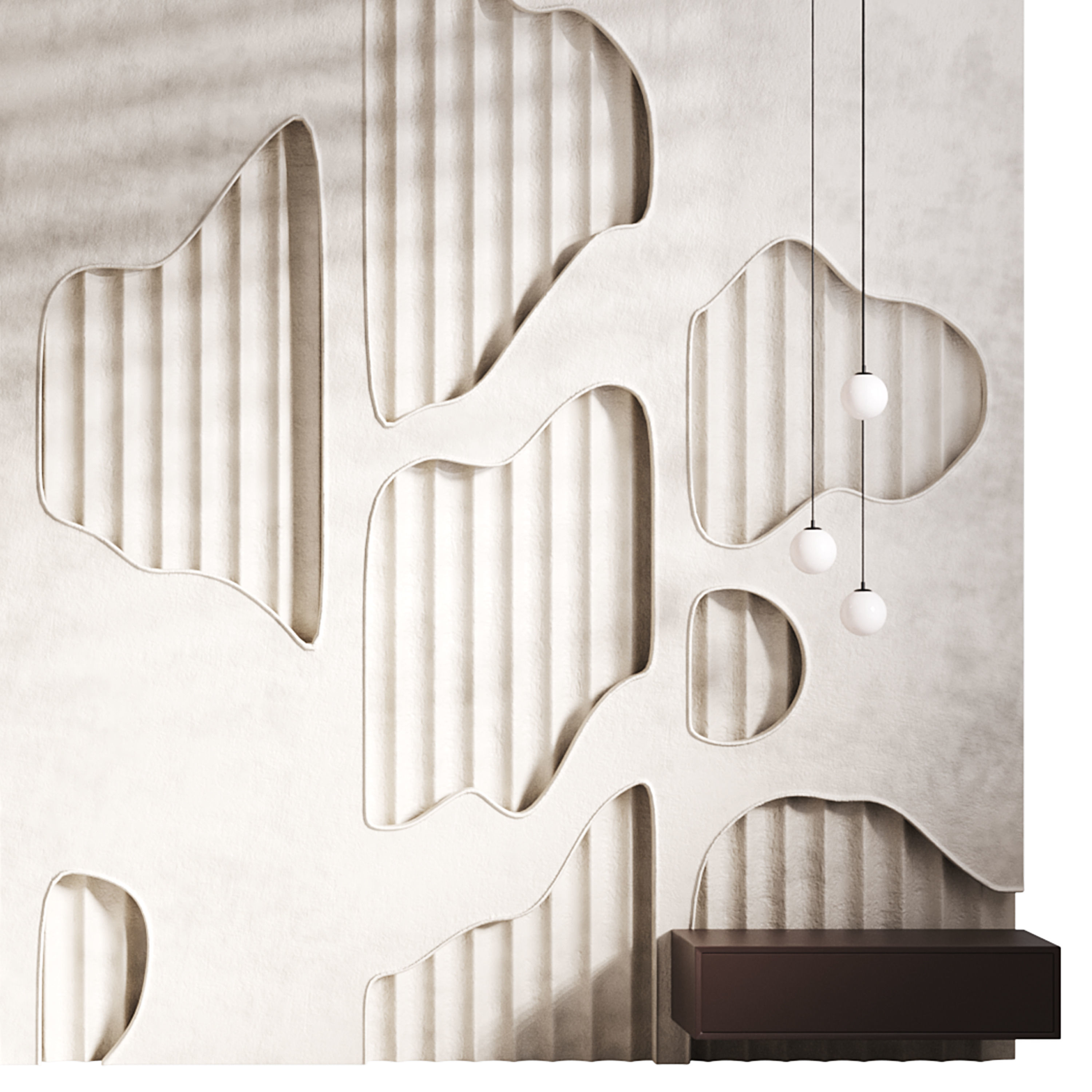 Decorative Wall panel  65 3D model_12
