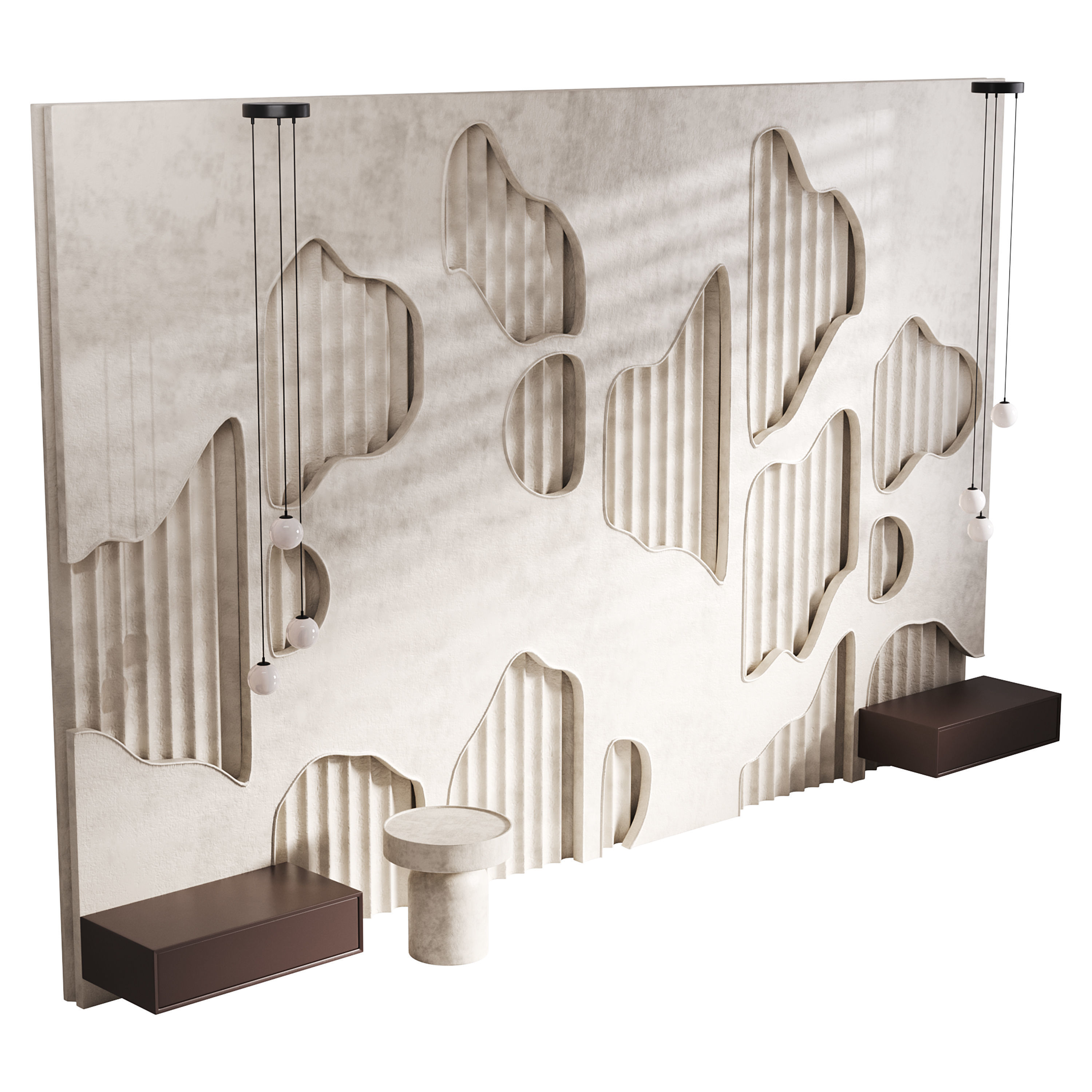 Decorative Wall panel  65 3D model_8