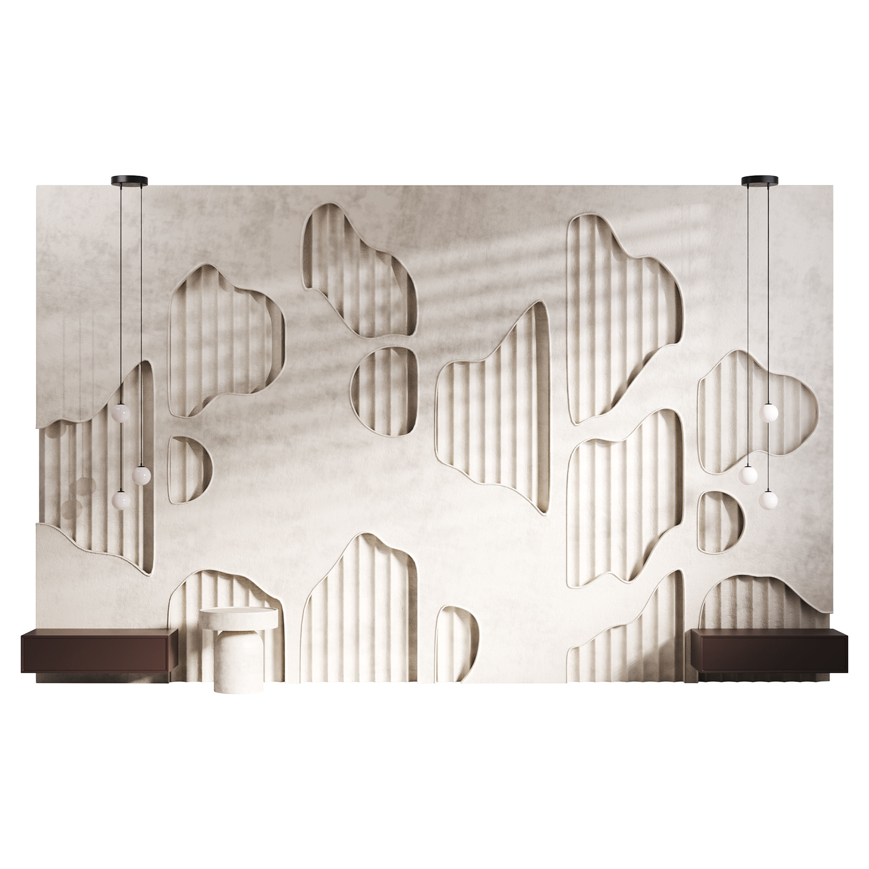 Decorative Wall panel  65 3D model_11