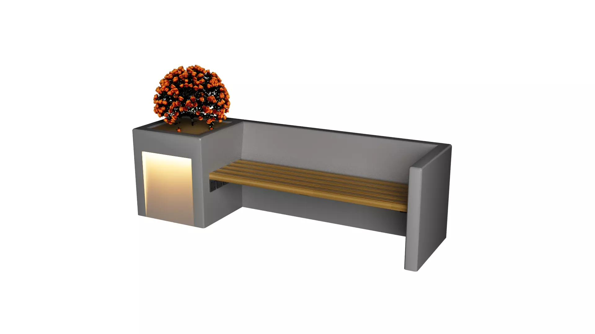 oturma bank 3D model_0