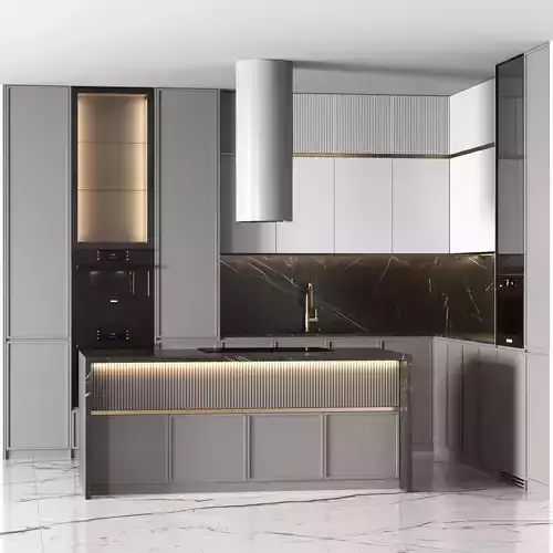 Kitchen Design 08 3D model