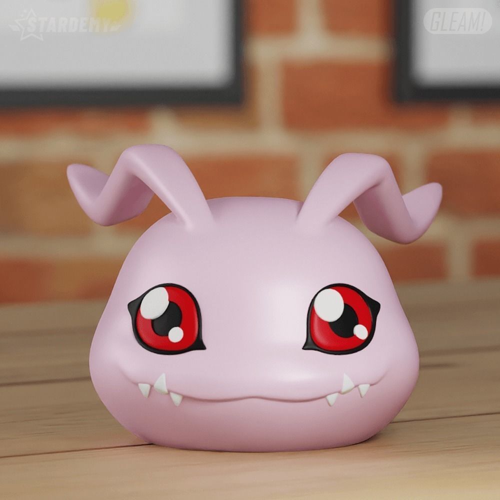 Koromon 2 models Chibi Cute Digimon Fanart 3D print model_1