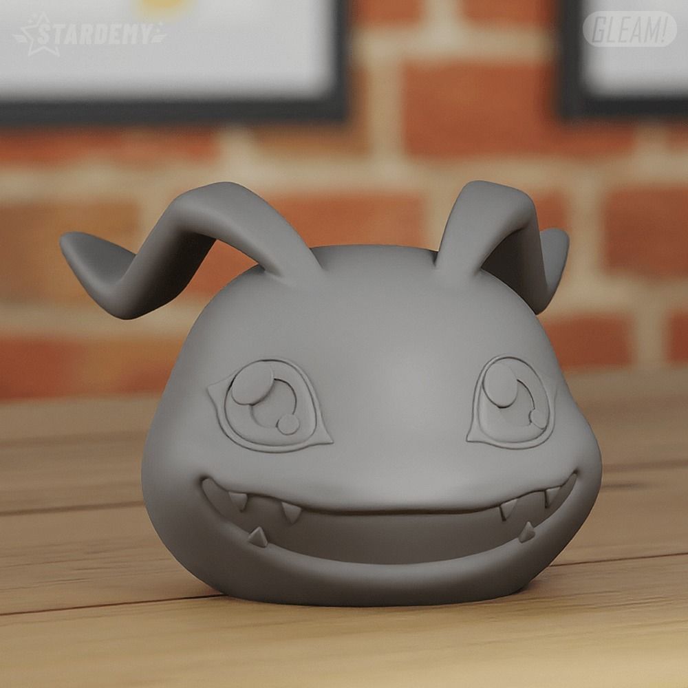 Koromon 2 models Chibi Cute Digimon Fanart 3D print model_8