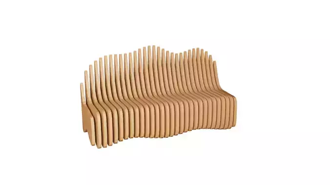 Parametrik Koltuk 3D model