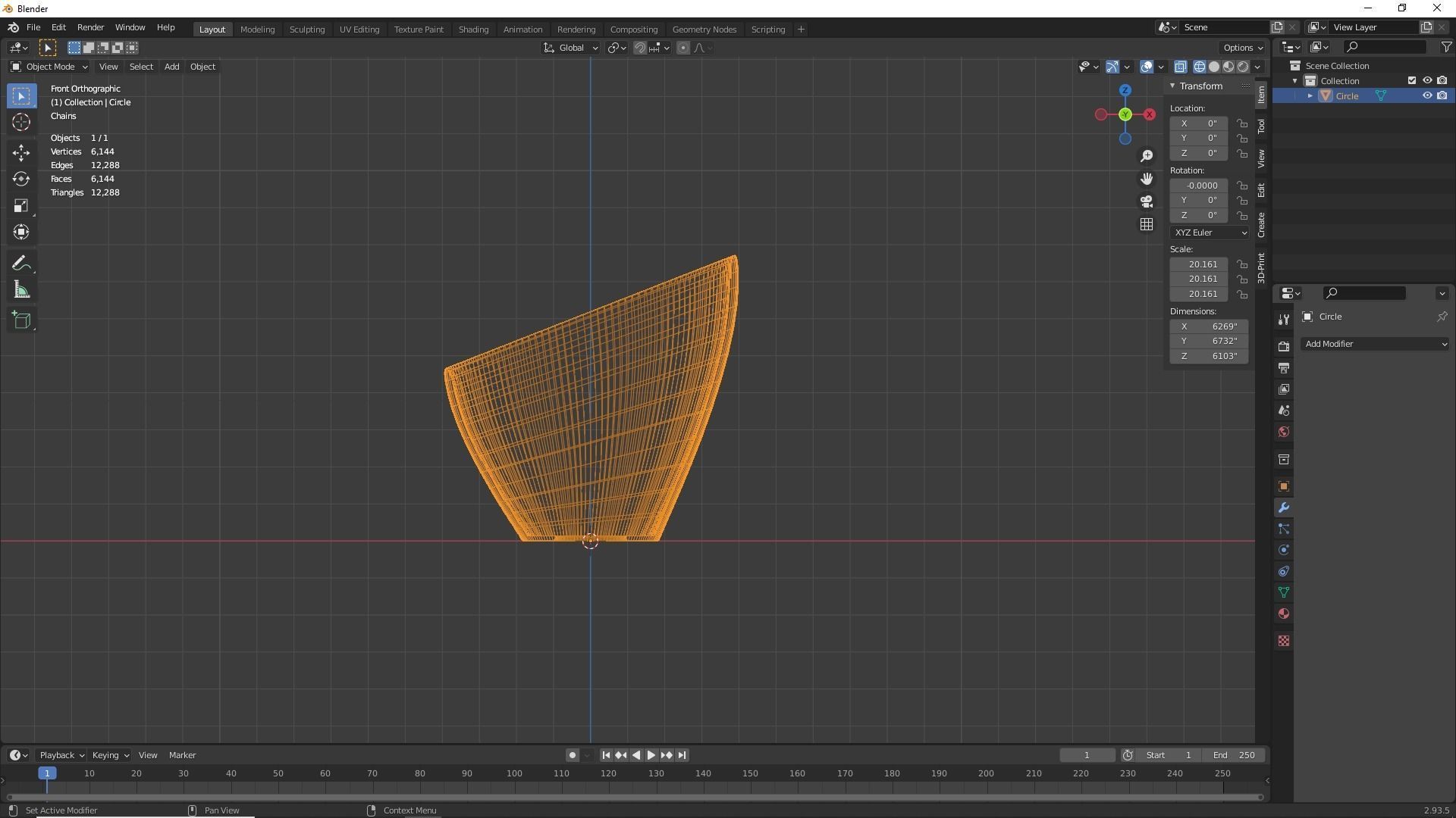 Lamp Shade Medusa style 3D print model_3