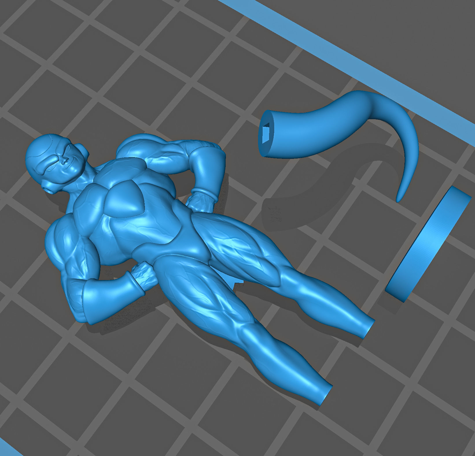 Golden Freeza - Dragon Ball 3D print model_9