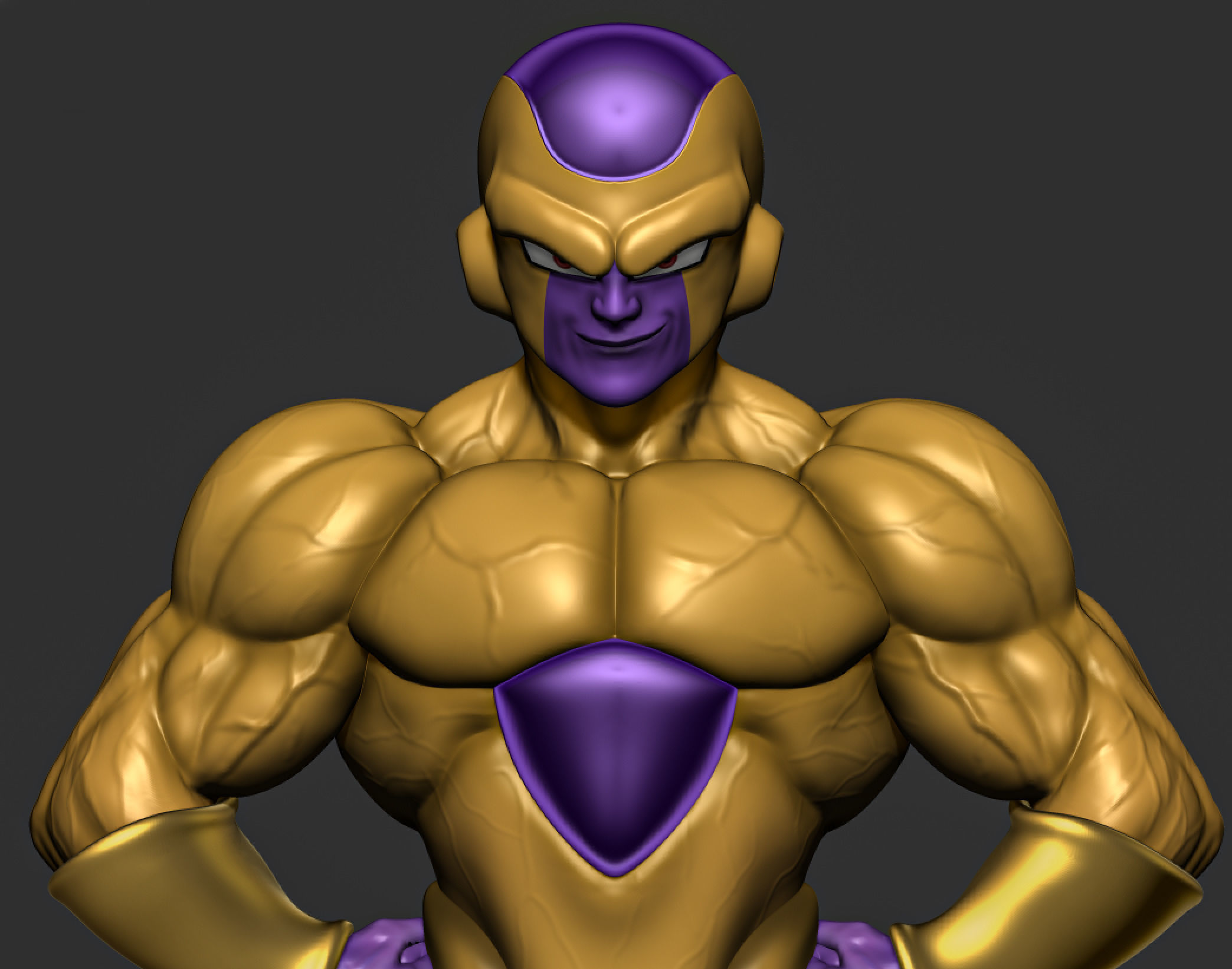 Golden Freeza - Dragon Ball 3D print model_2