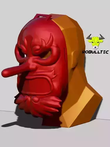 Tengu Mask 3D print model