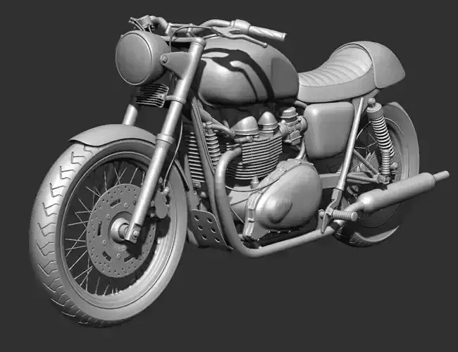 motorcycle Free 3D print model