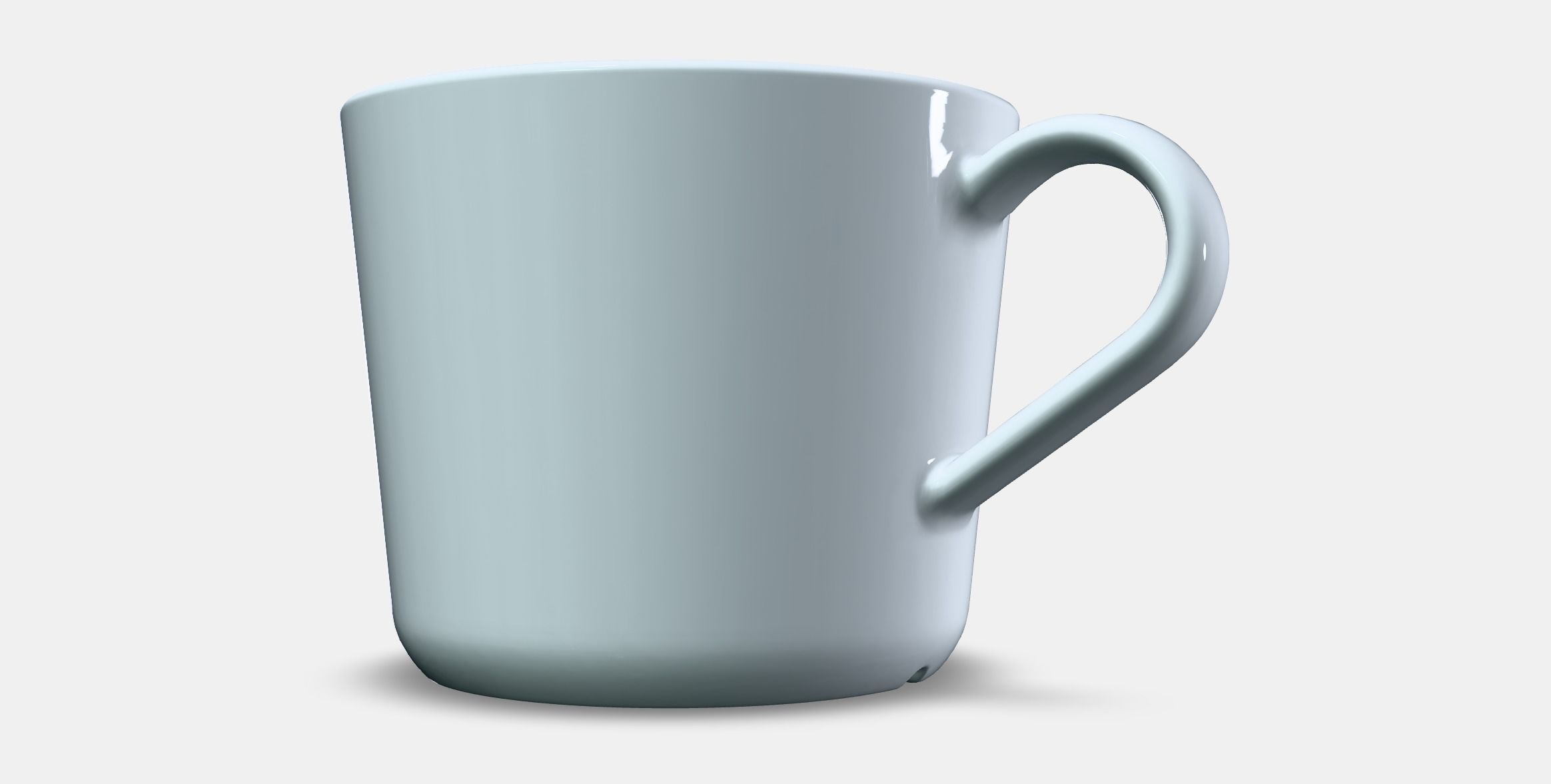 IKEA 365 Mug Low-poly 3D model_13