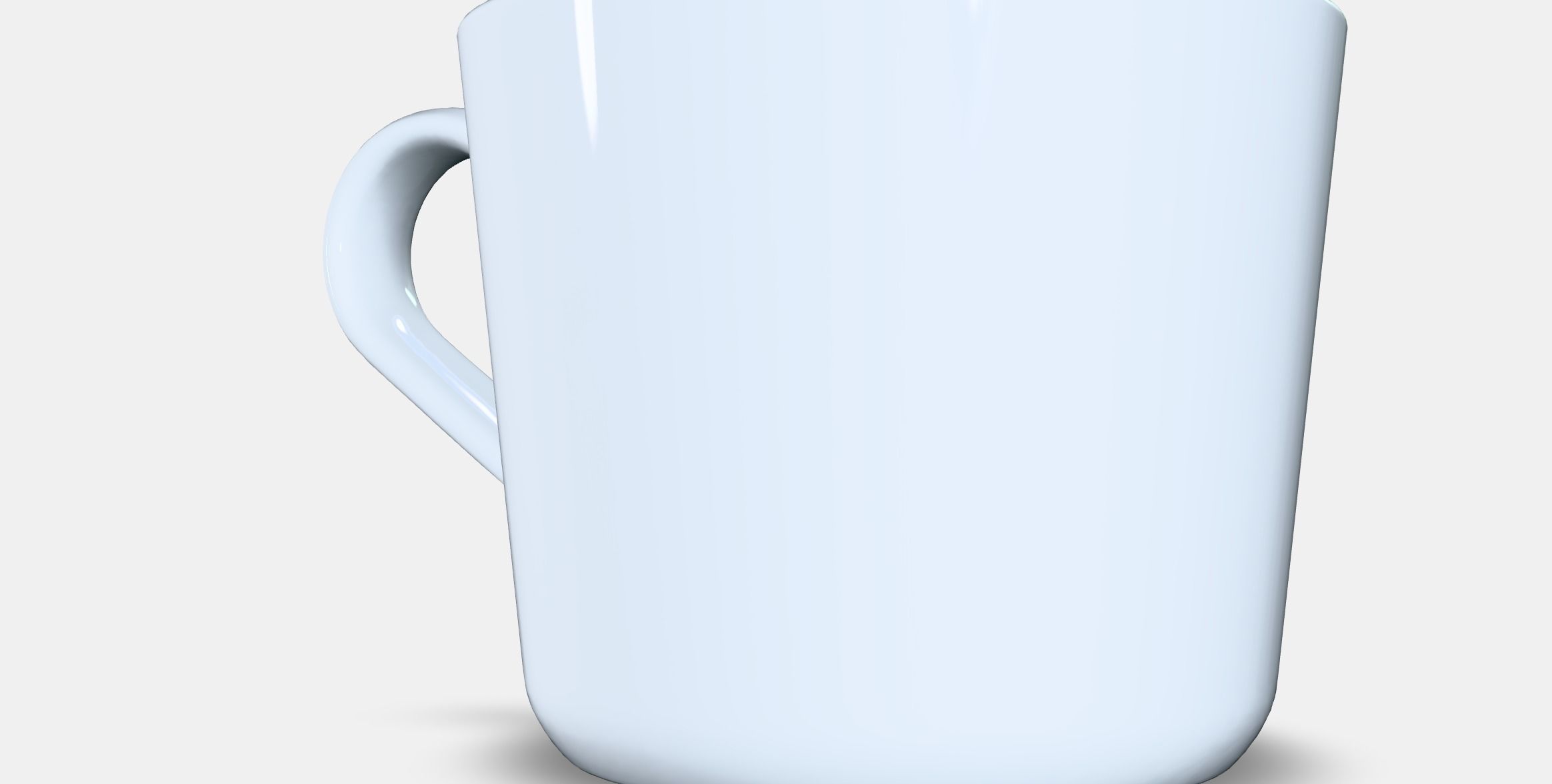IKEA 365 Mug Low-poly 3D model_6