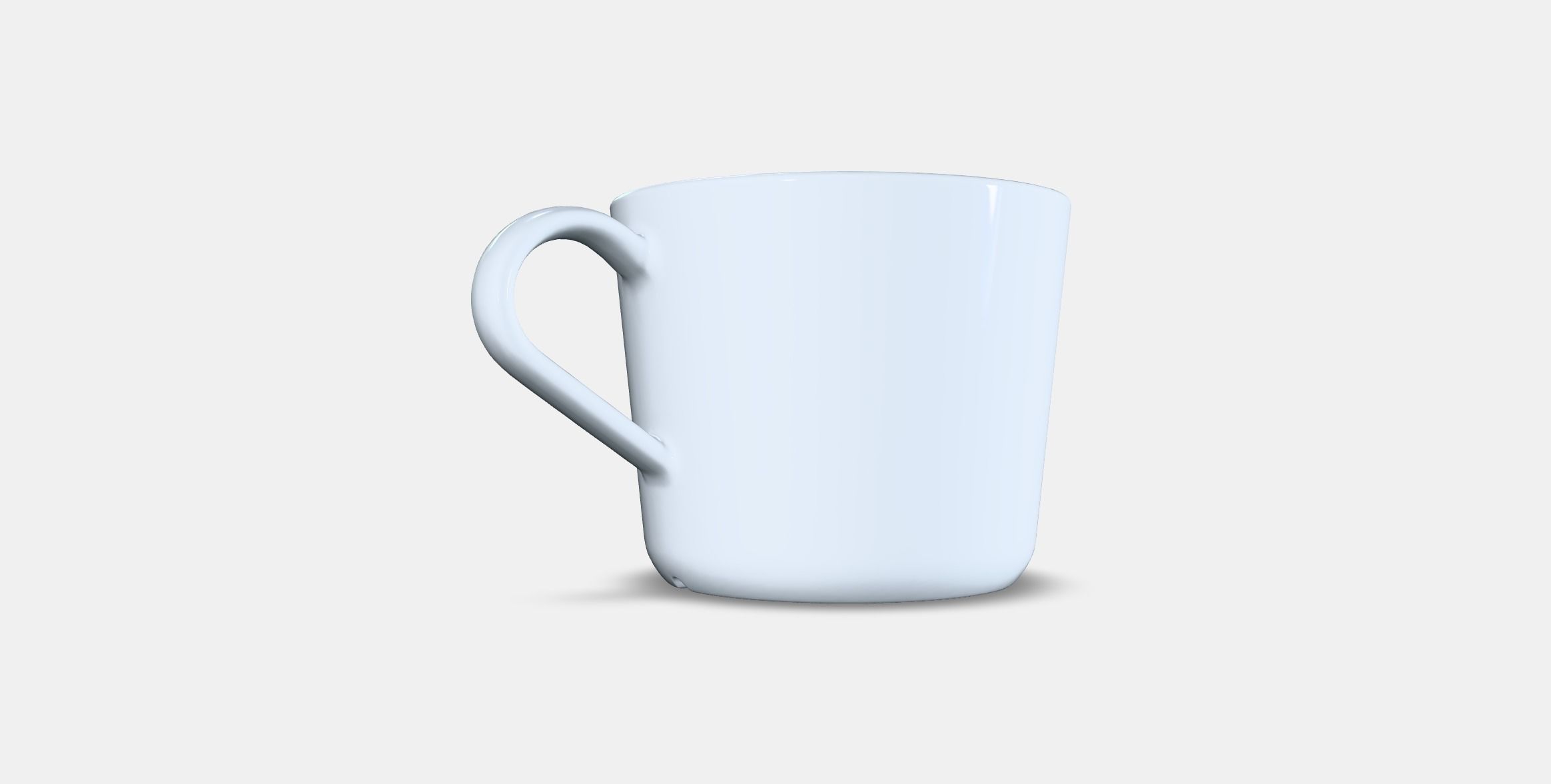 IKEA 365 Mug Low-poly 3D model_16
