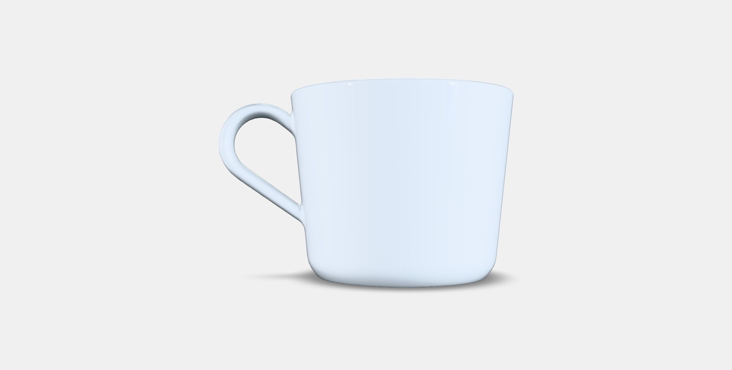 IKEA 365 Mug Low-poly 3D model_14