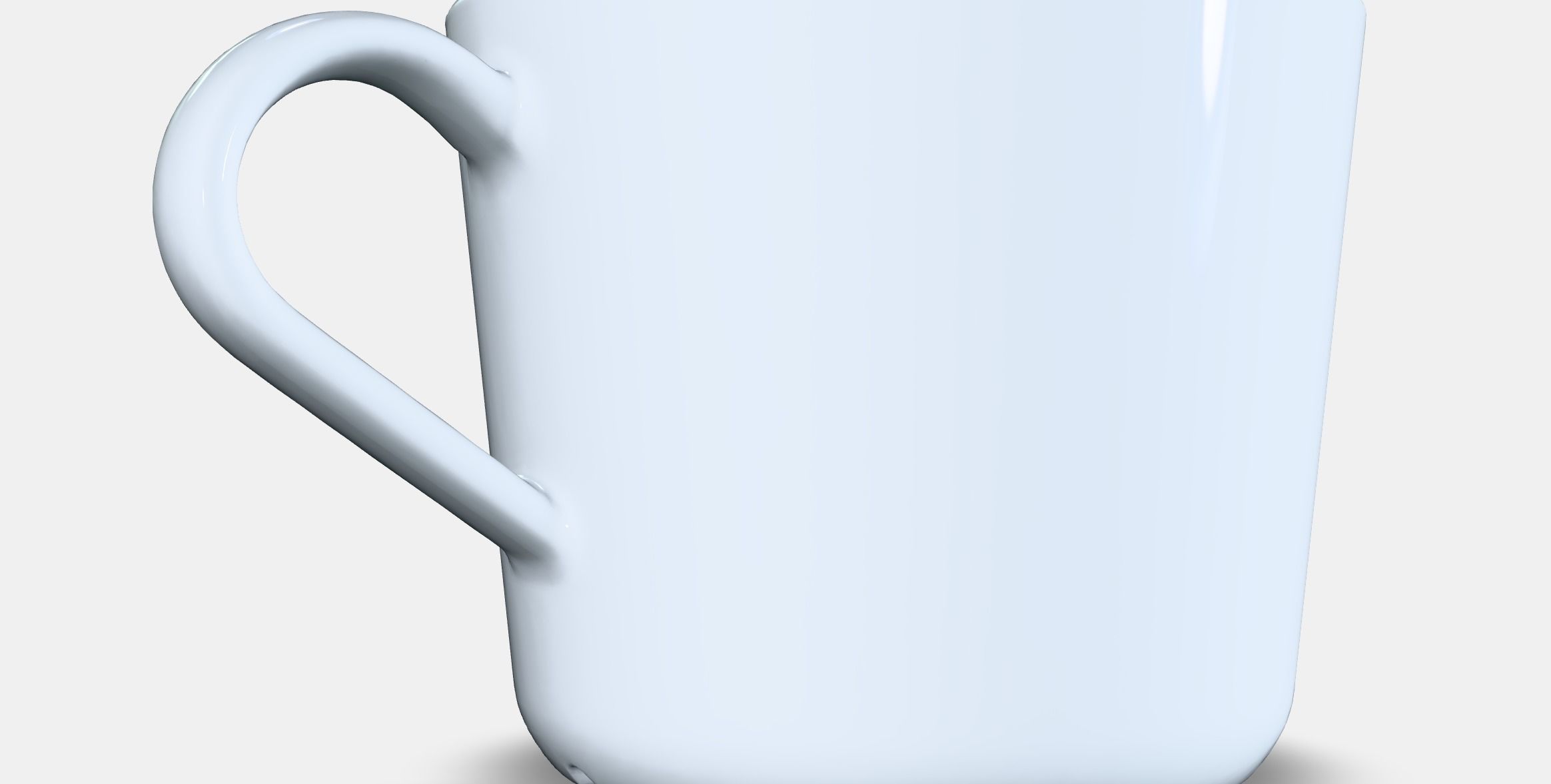 IKEA 365 Mug Low-poly 3D model_3