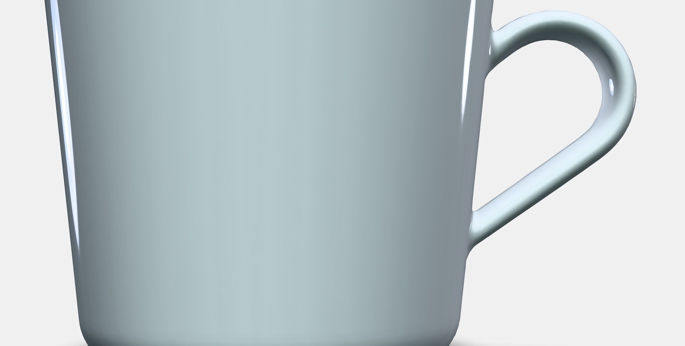 IKEA 365 Mug Low-poly 3D model_11