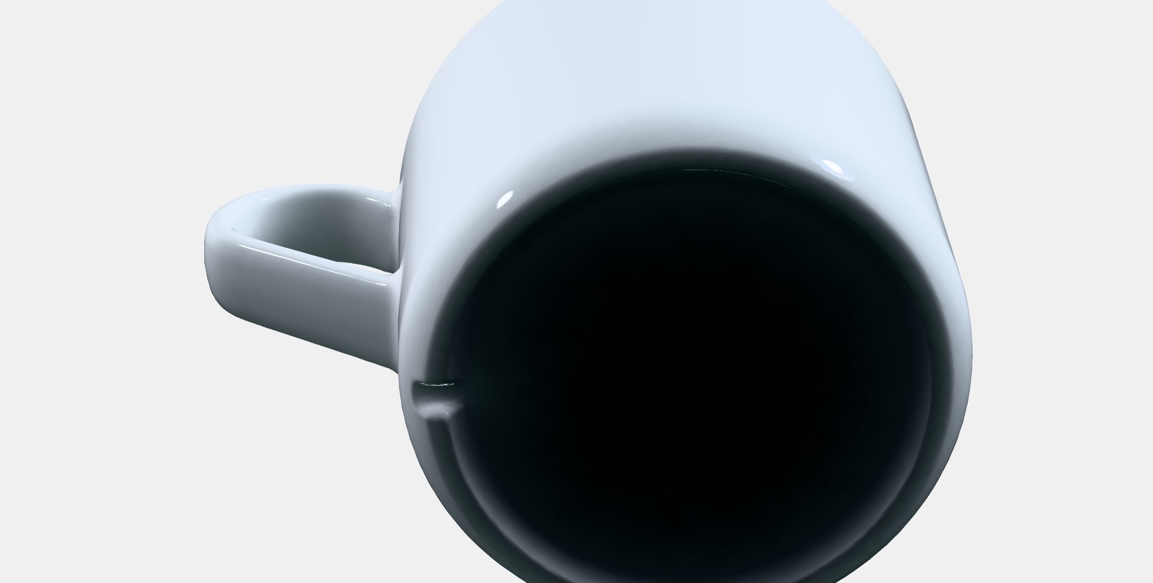 IKEA 365 Mug Low-poly 3D model_8