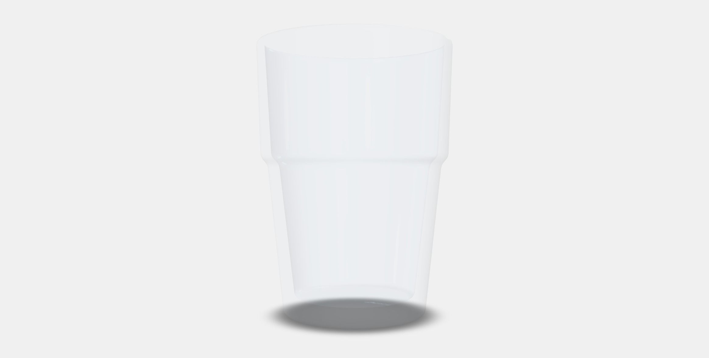 REKO Glass Low-poly 3D model_5