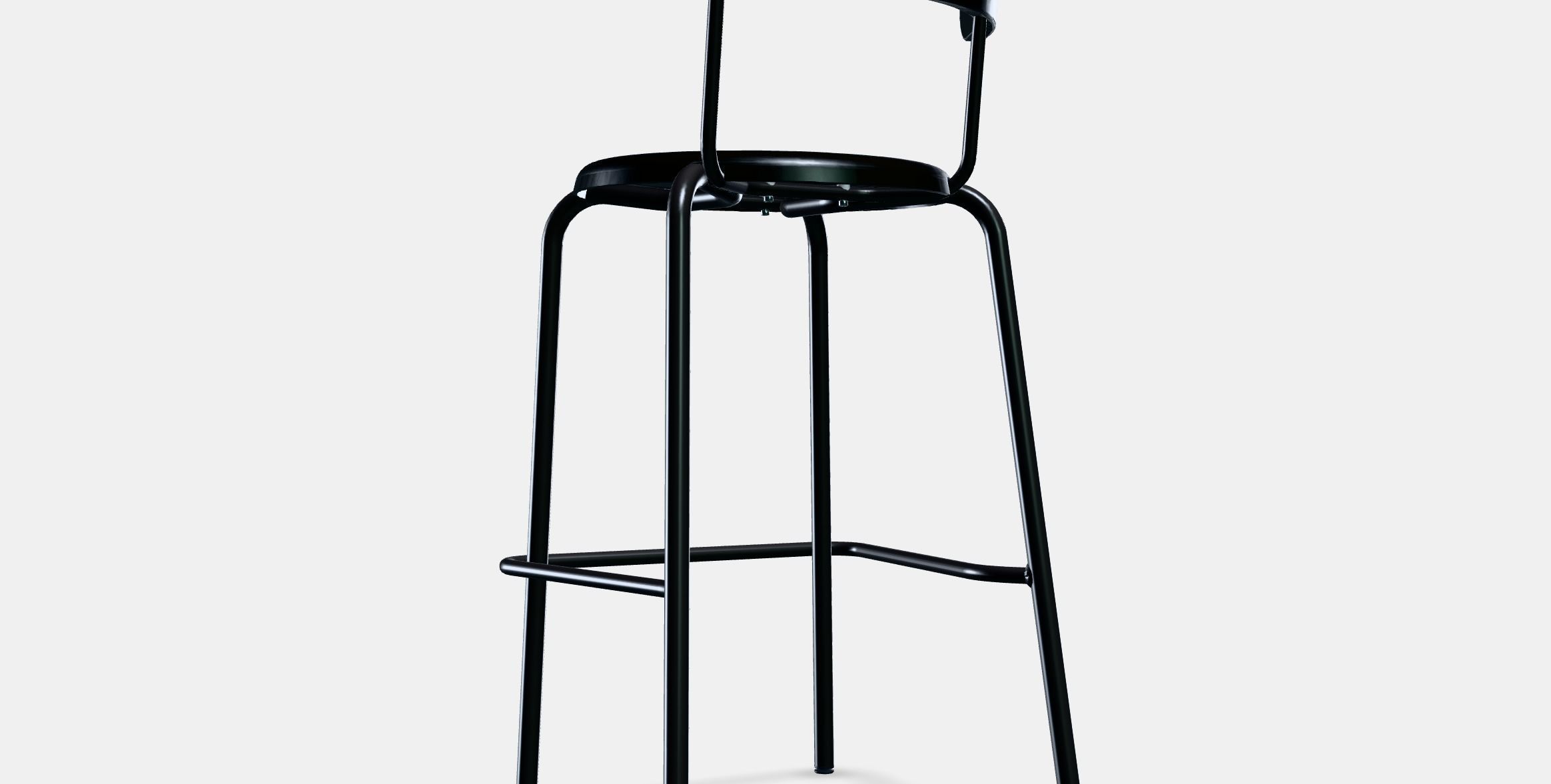 YNGVAR Bar stool Low-poly 3D model_9