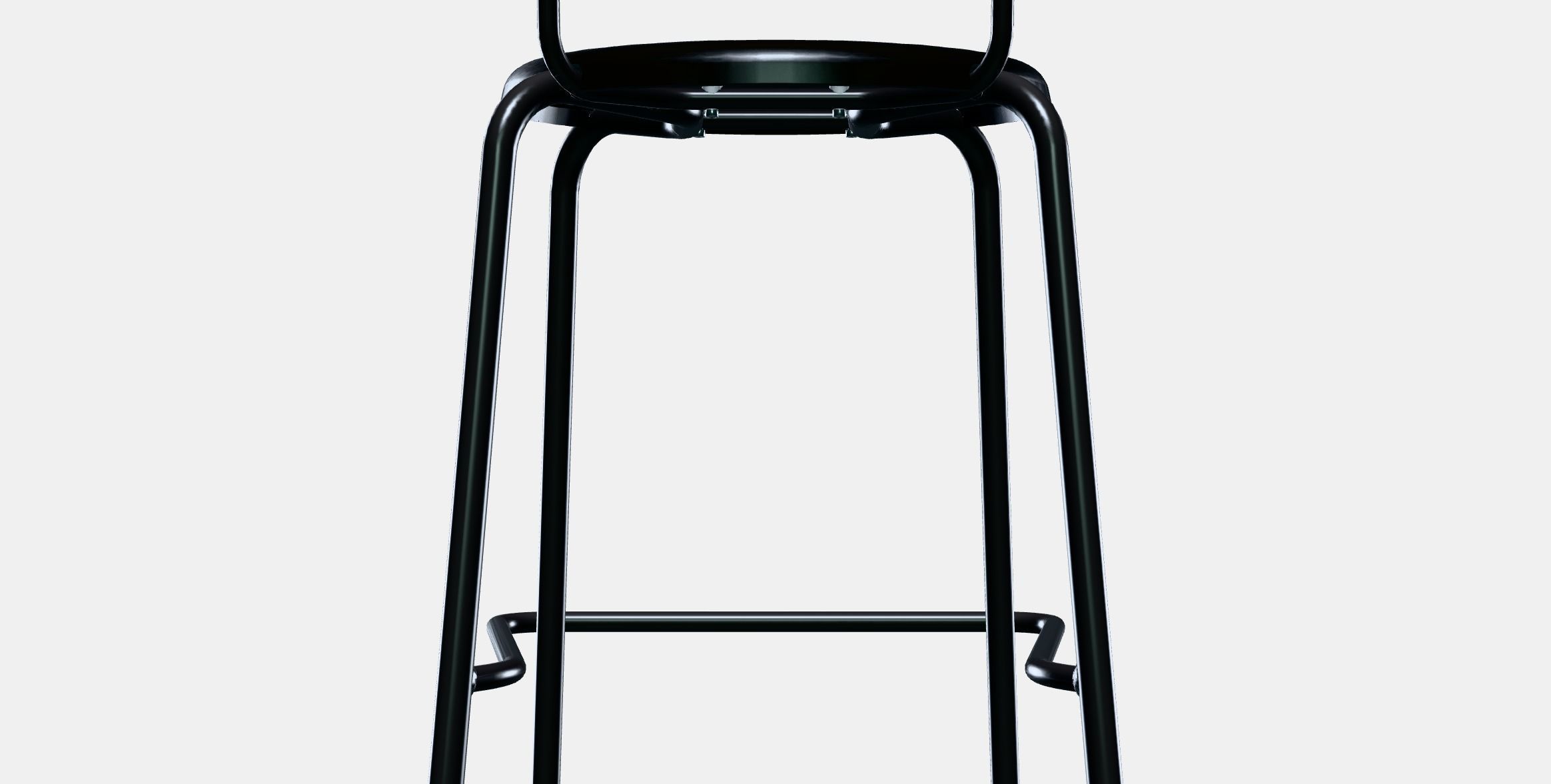 YNGVAR Bar stool Low-poly 3D model_11