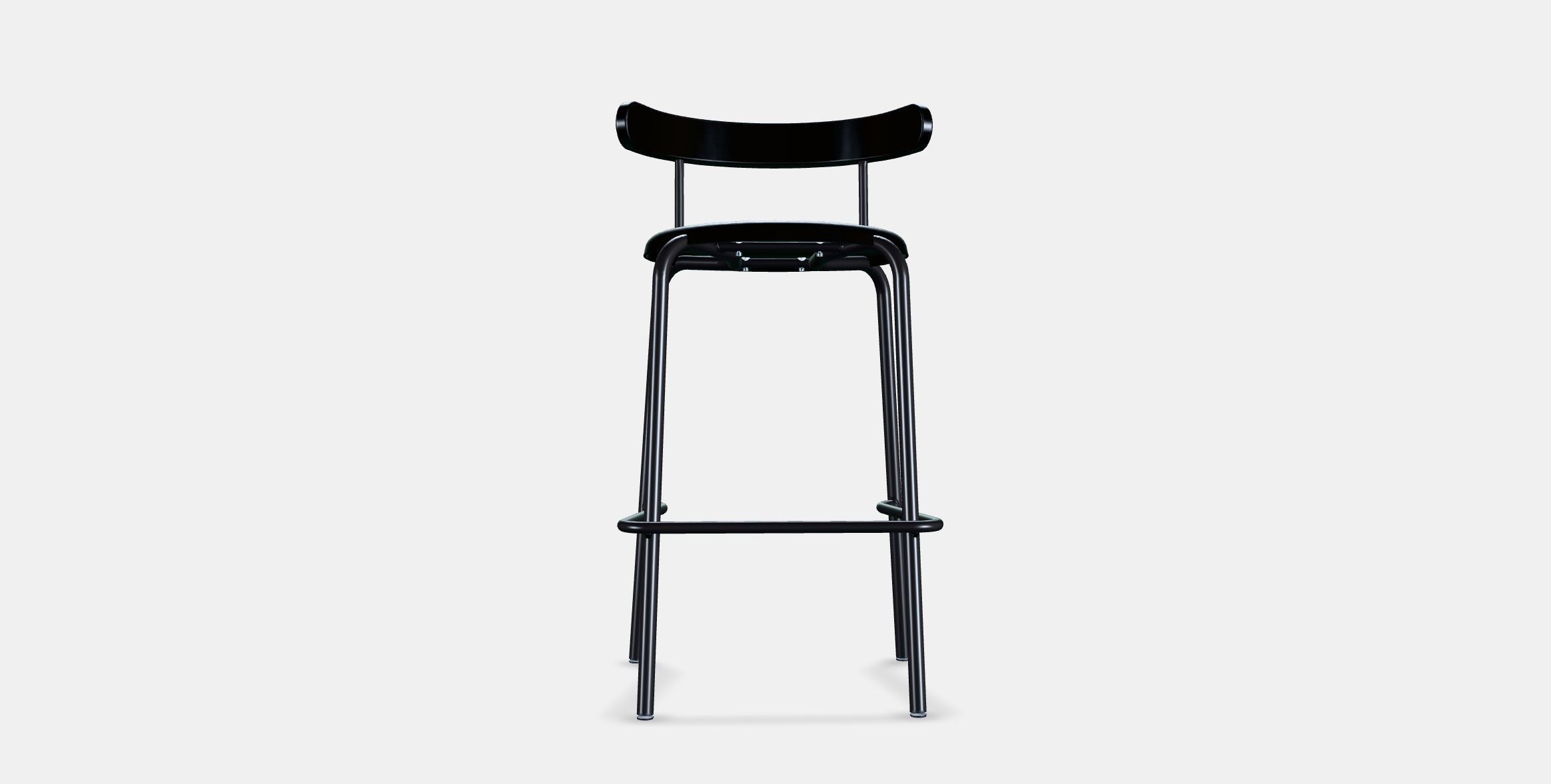 YNGVAR Bar stool Low-poly 3D model_14