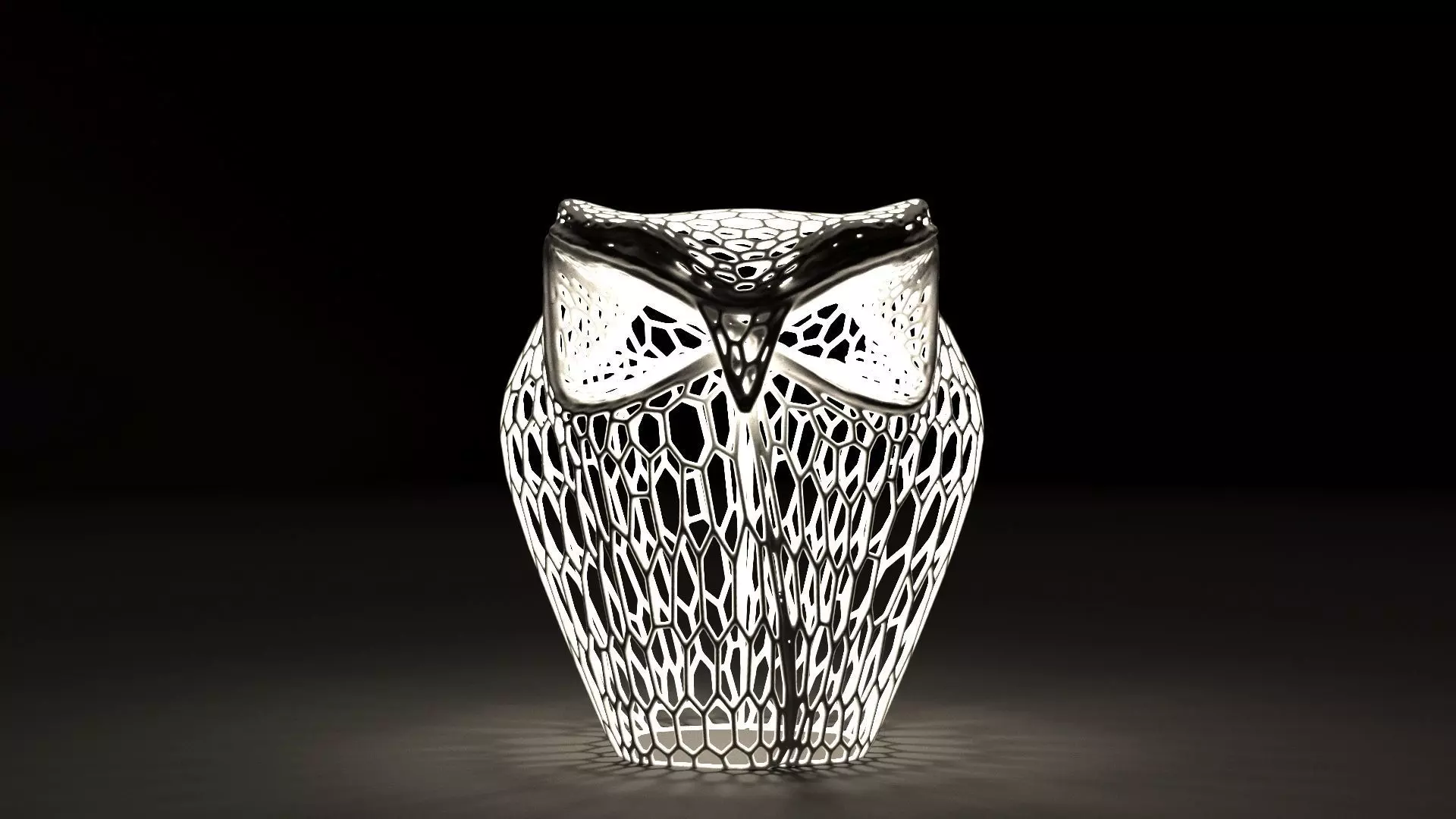 Owl lamp 3D print model