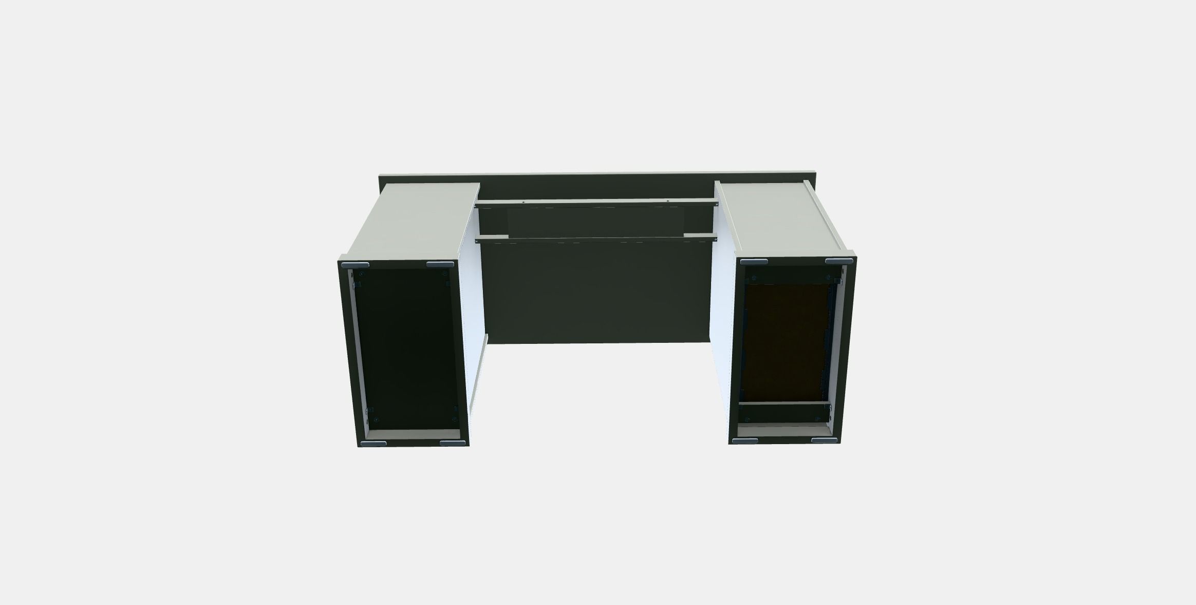 VEBJORN Desk Low-poly 3D model_7