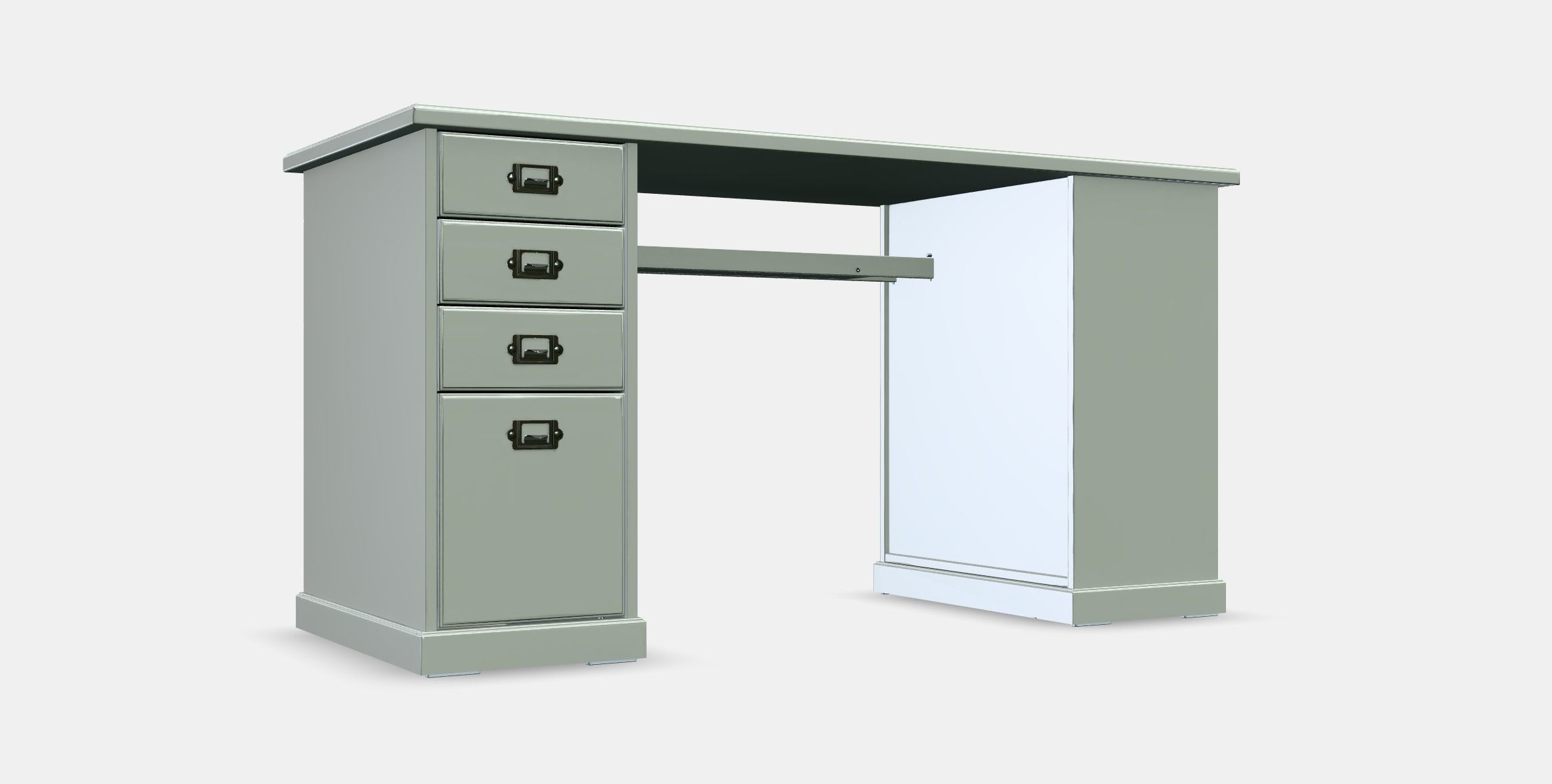 VEBJORN Desk Low-poly 3D model_9