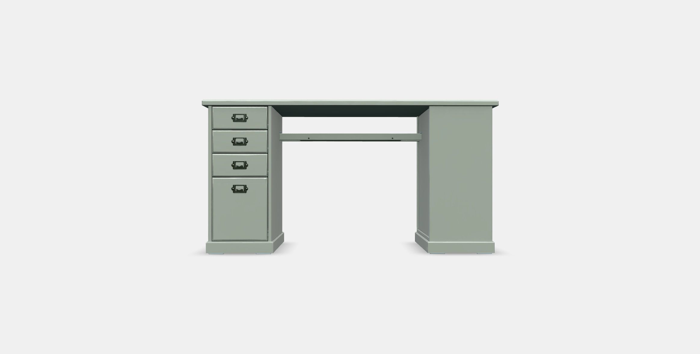 VEBJORN Desk Low-poly 3D model_10
