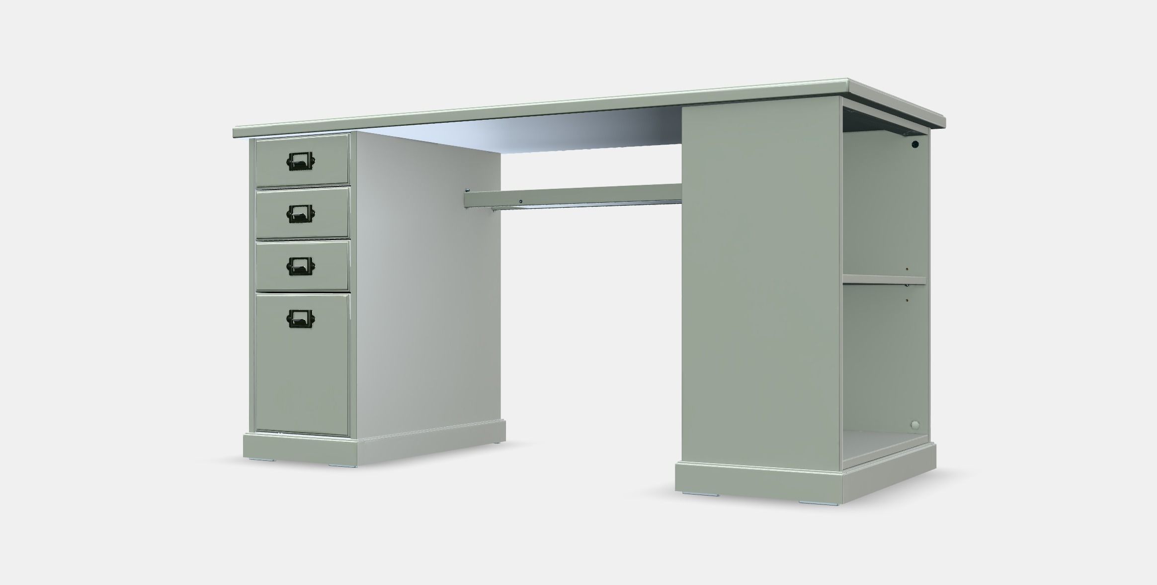 VEBJORN Desk Low-poly 3D model_13