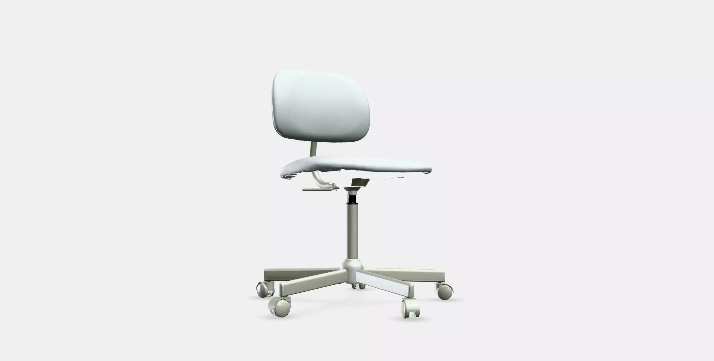 BLECKBERGET Swivel chair 1 Low-poly 3D model_0