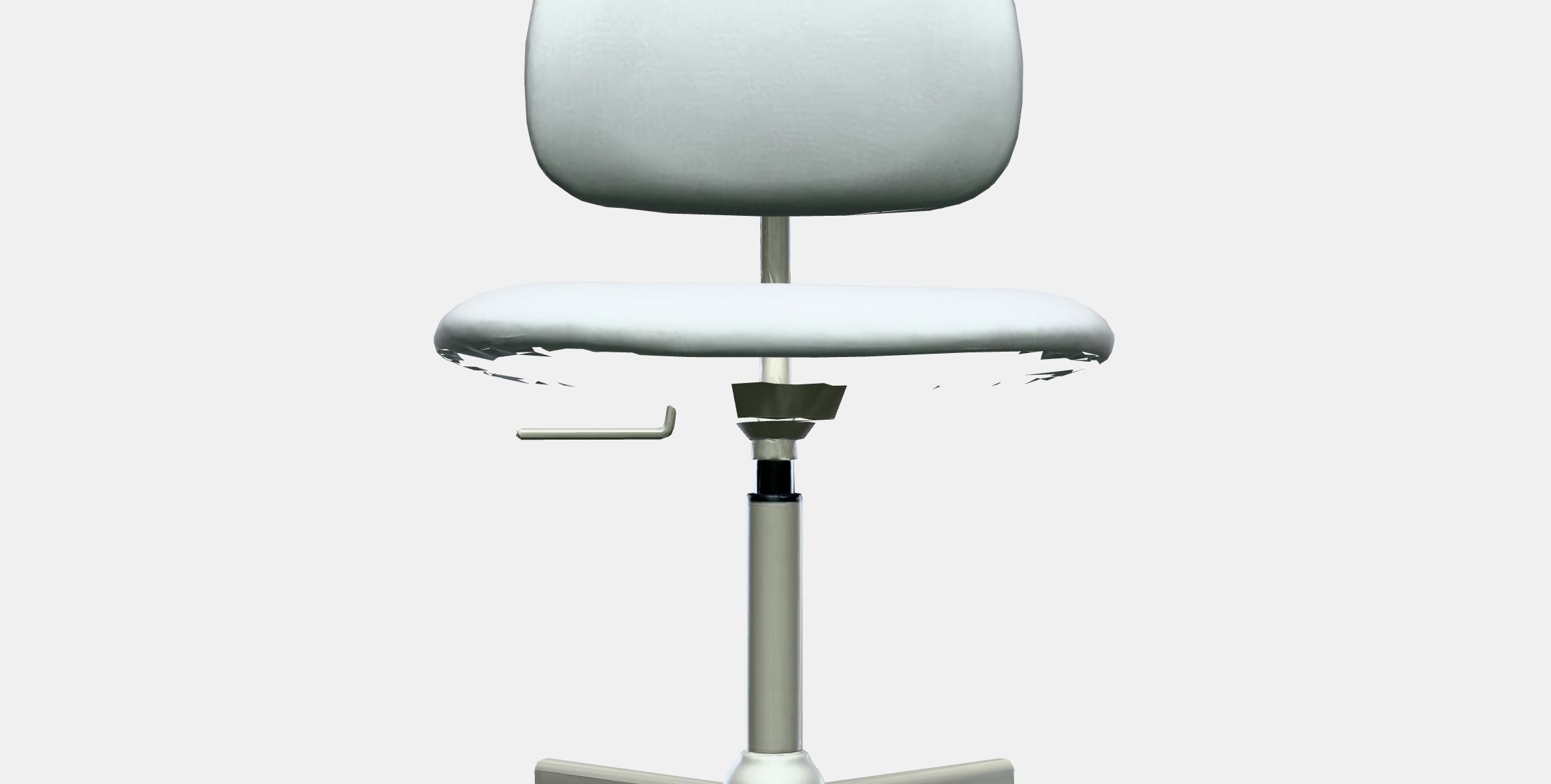 BLECKBERGET Swivel chair 1 Low-poly 3D model_11