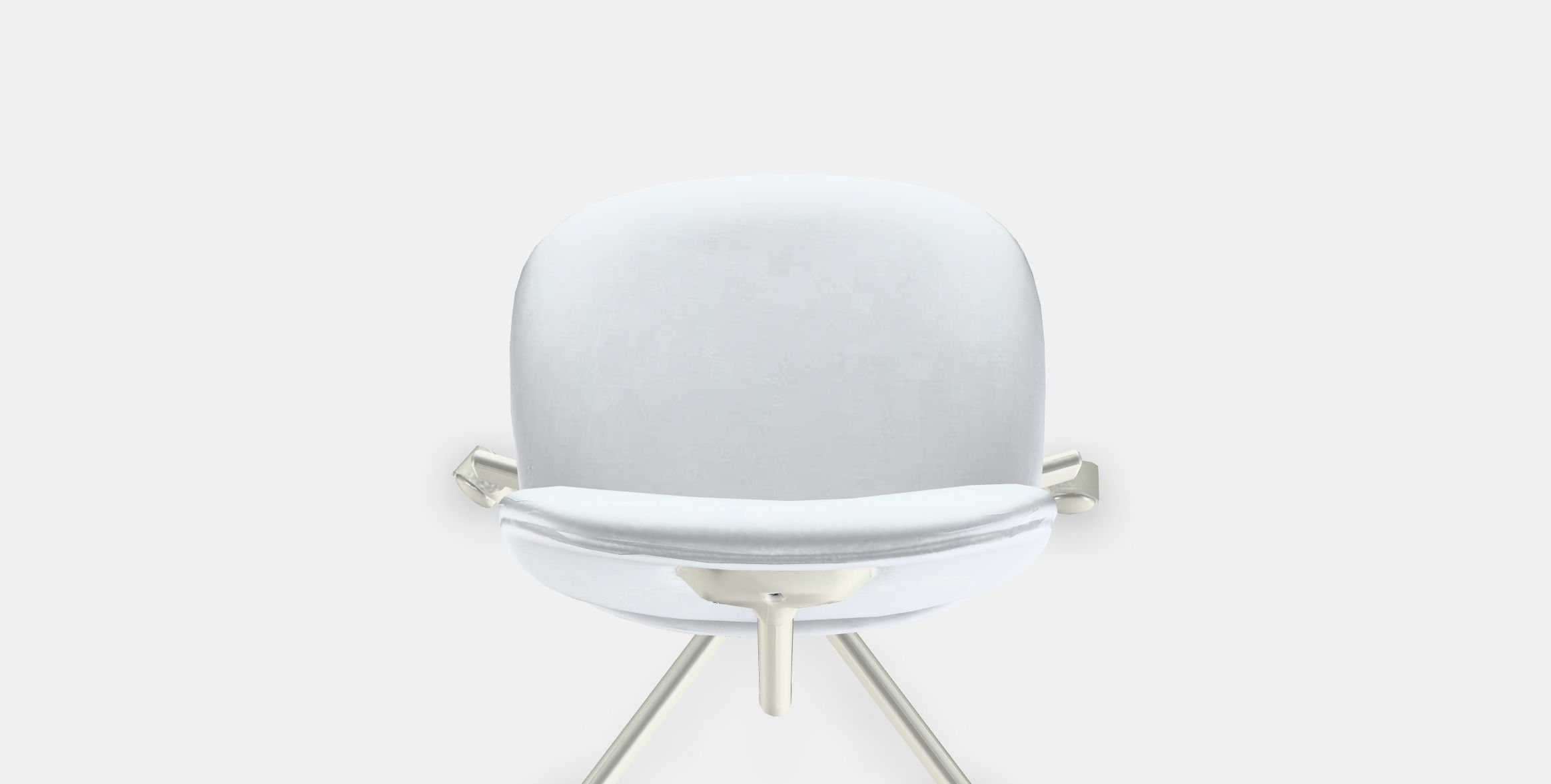 BLECKBERGET Swivel chair 1 Low-poly 3D model_4