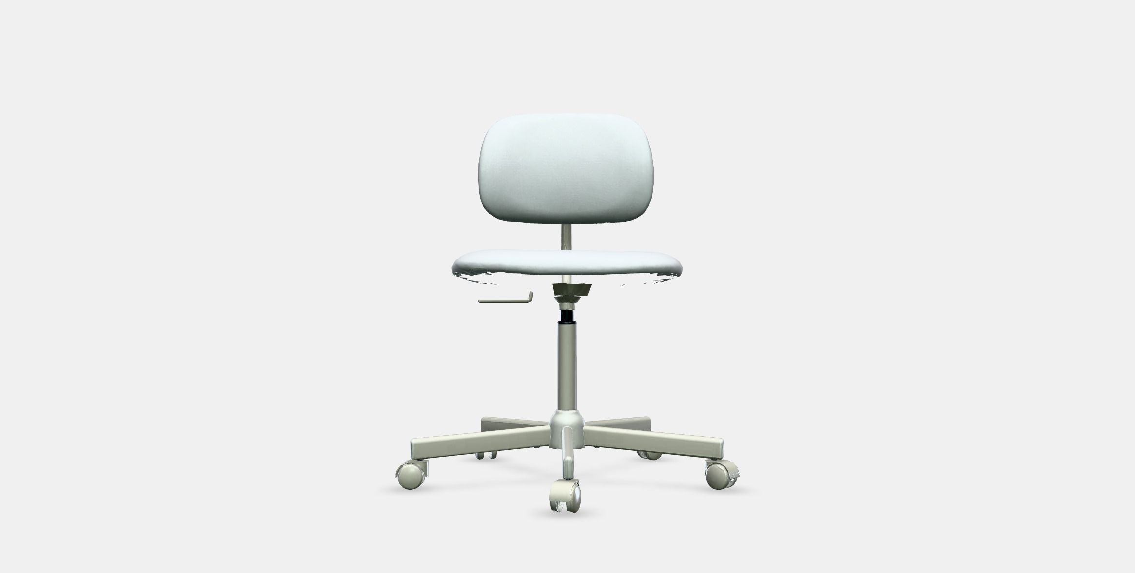 BLECKBERGET Swivel chair 1 Low-poly 3D model_10