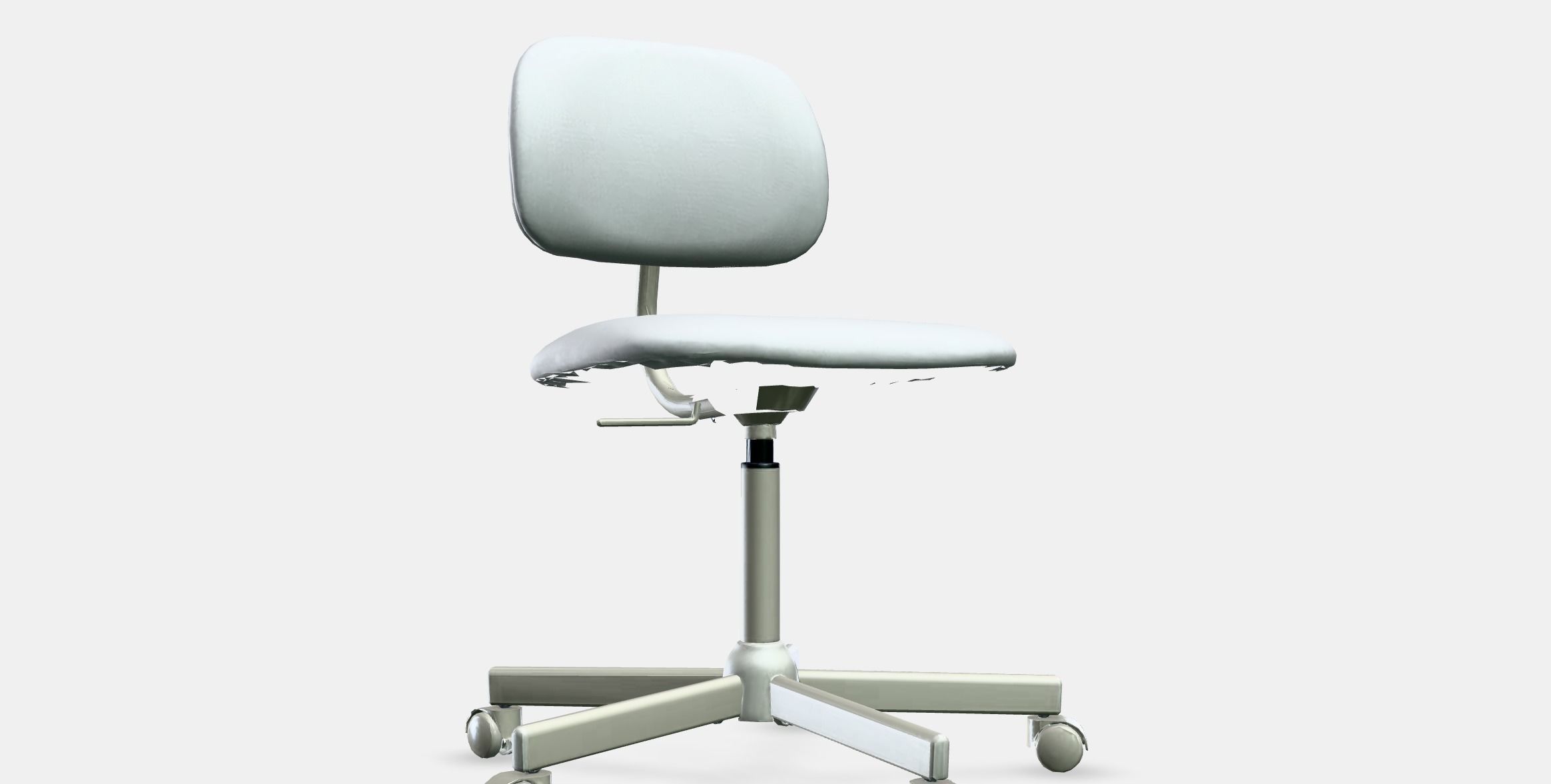 BLECKBERGET Swivel chair 1 Low-poly 3D model_9