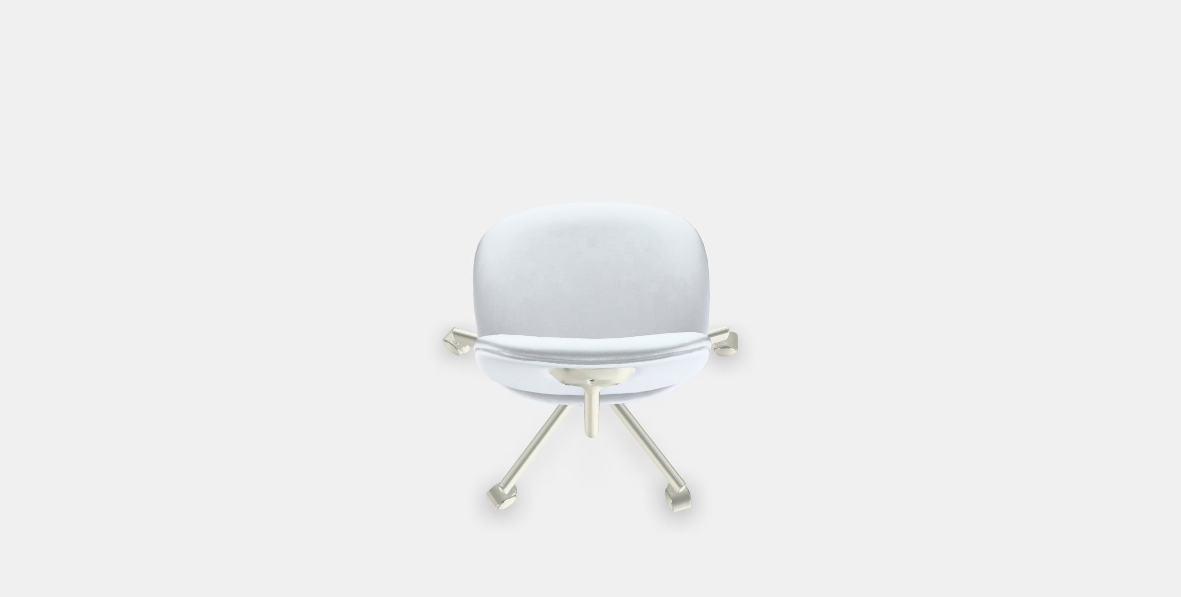 BLECKBERGET Swivel chair 1 Low-poly 3D model_3