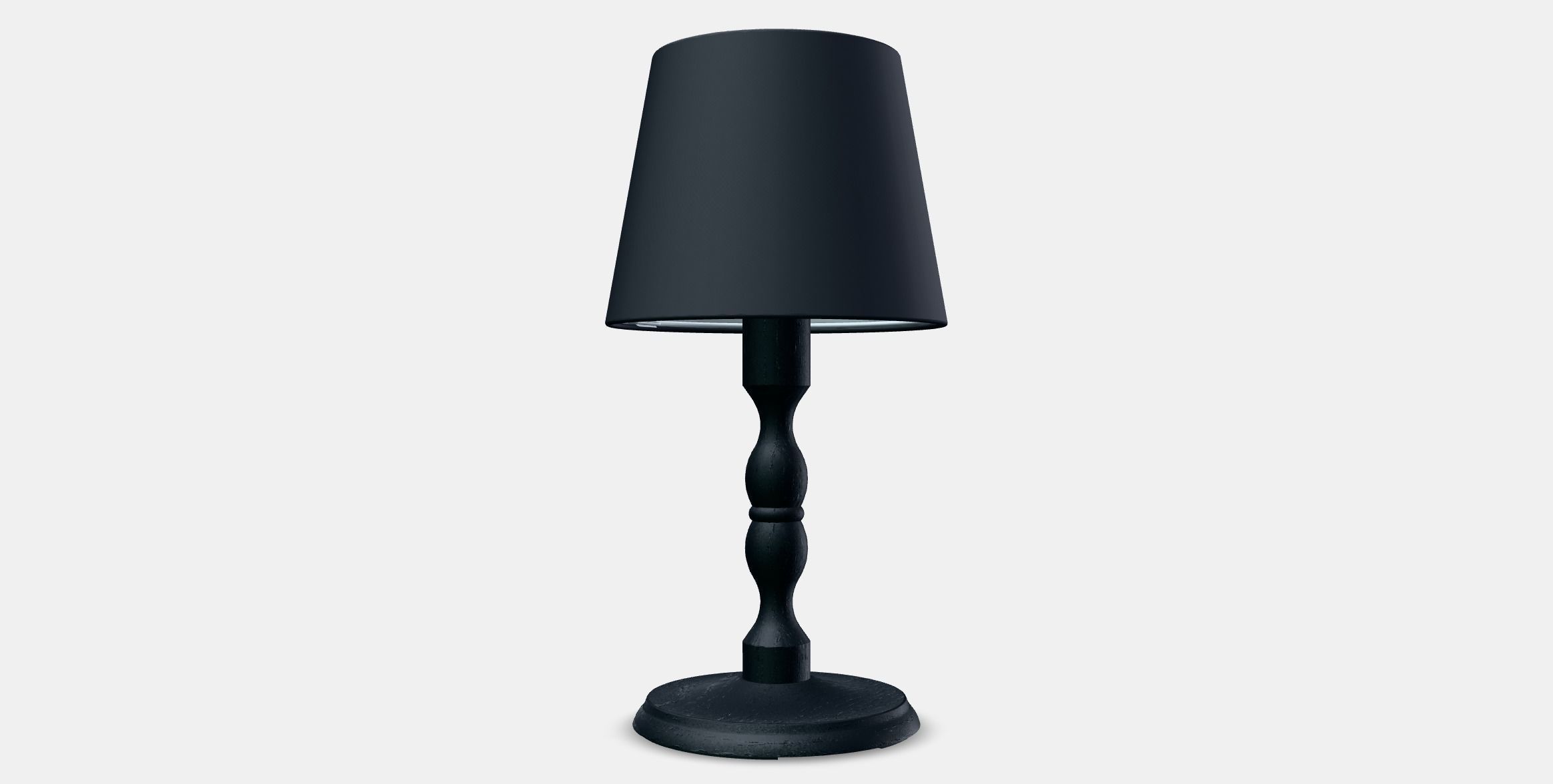 KINNAHULT Table lamp Low-poly 3D model_12