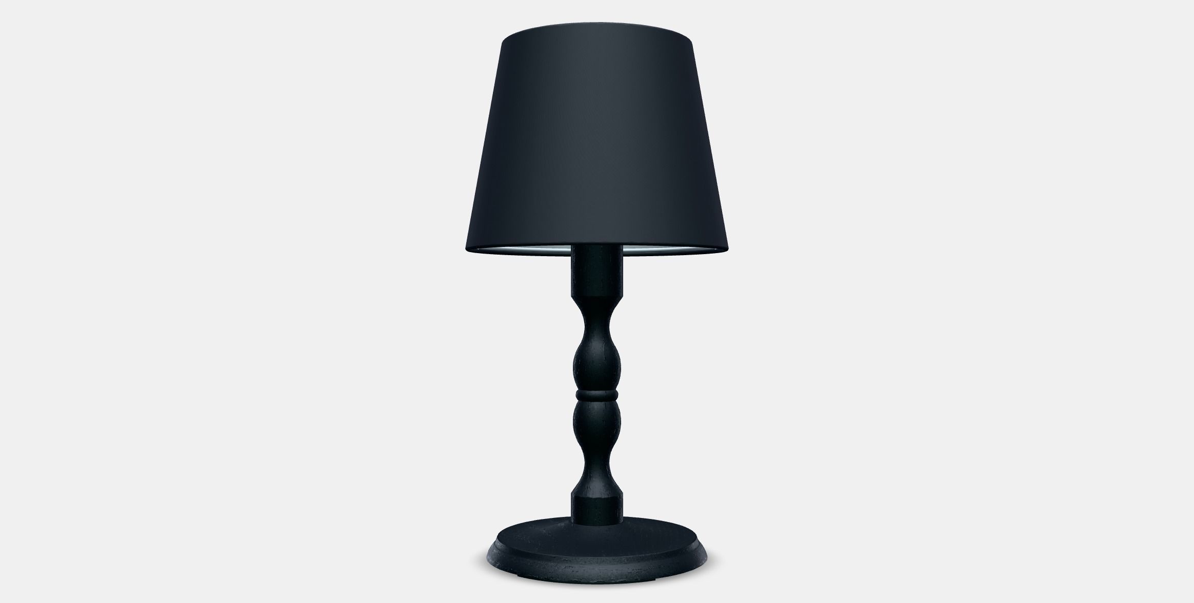 KINNAHULT Table lamp Low-poly 3D model_9