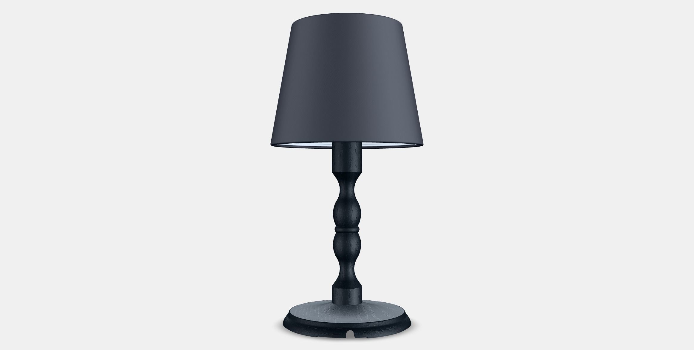 KINNAHULT Table lamp Low-poly 3D model_14
