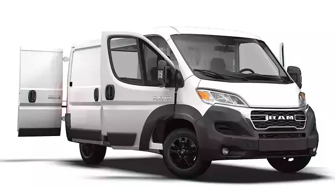 RAM Promaster Van L1H1 HQ Interior 2023