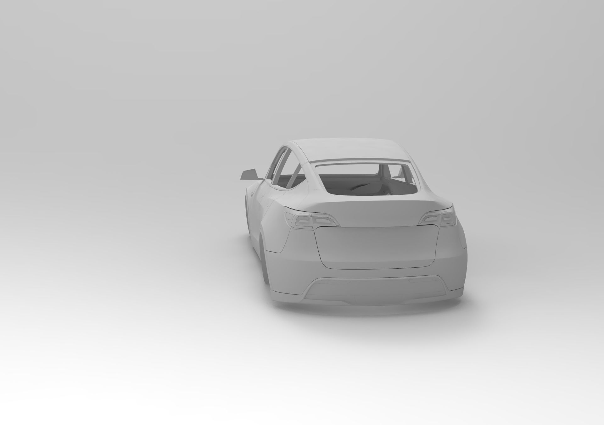 Tesla model y Rc body shell 3D model 3D printable | CGTrader