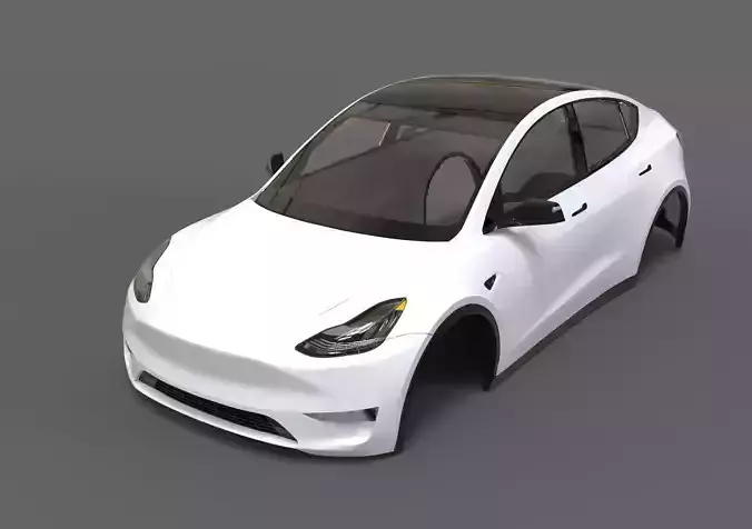  Tesla model y Rc body shell 3D print model