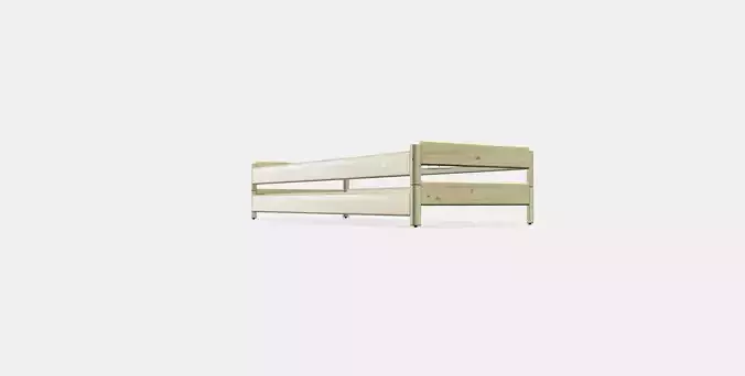 UTAKER Stackable bed Low-poly 3D model